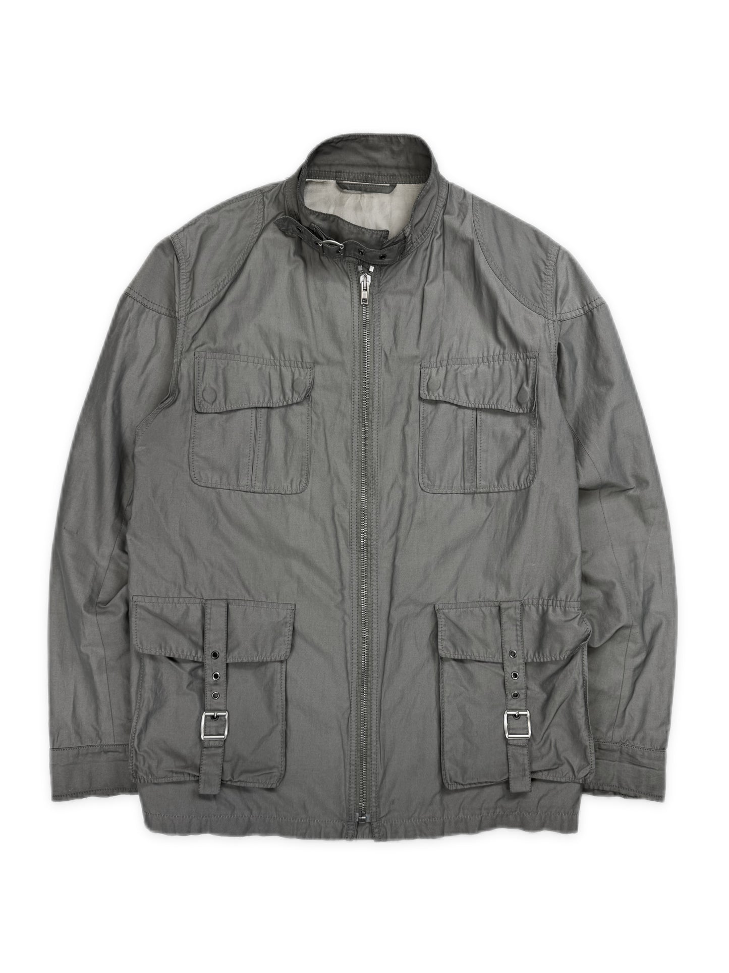 SS07 Maison Margiela Bondage Grey Flight Jacket