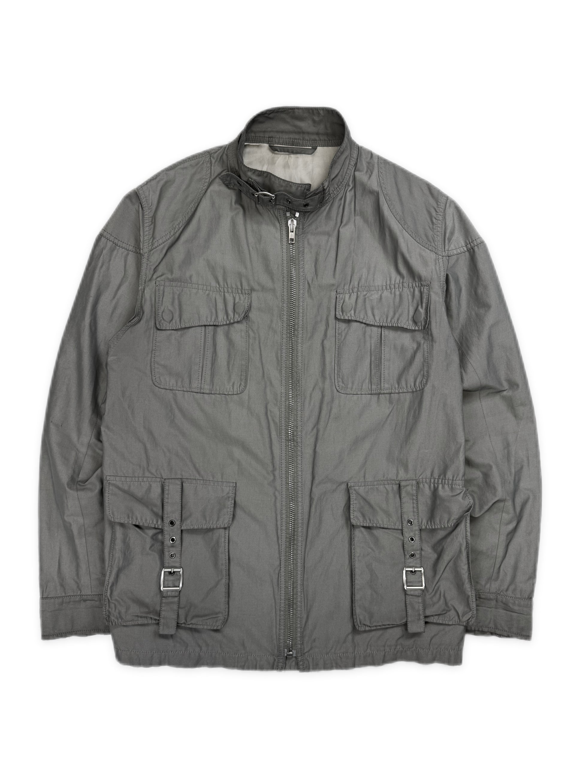 SS07 Maison Margiela Bondage Grey Flight Jacket