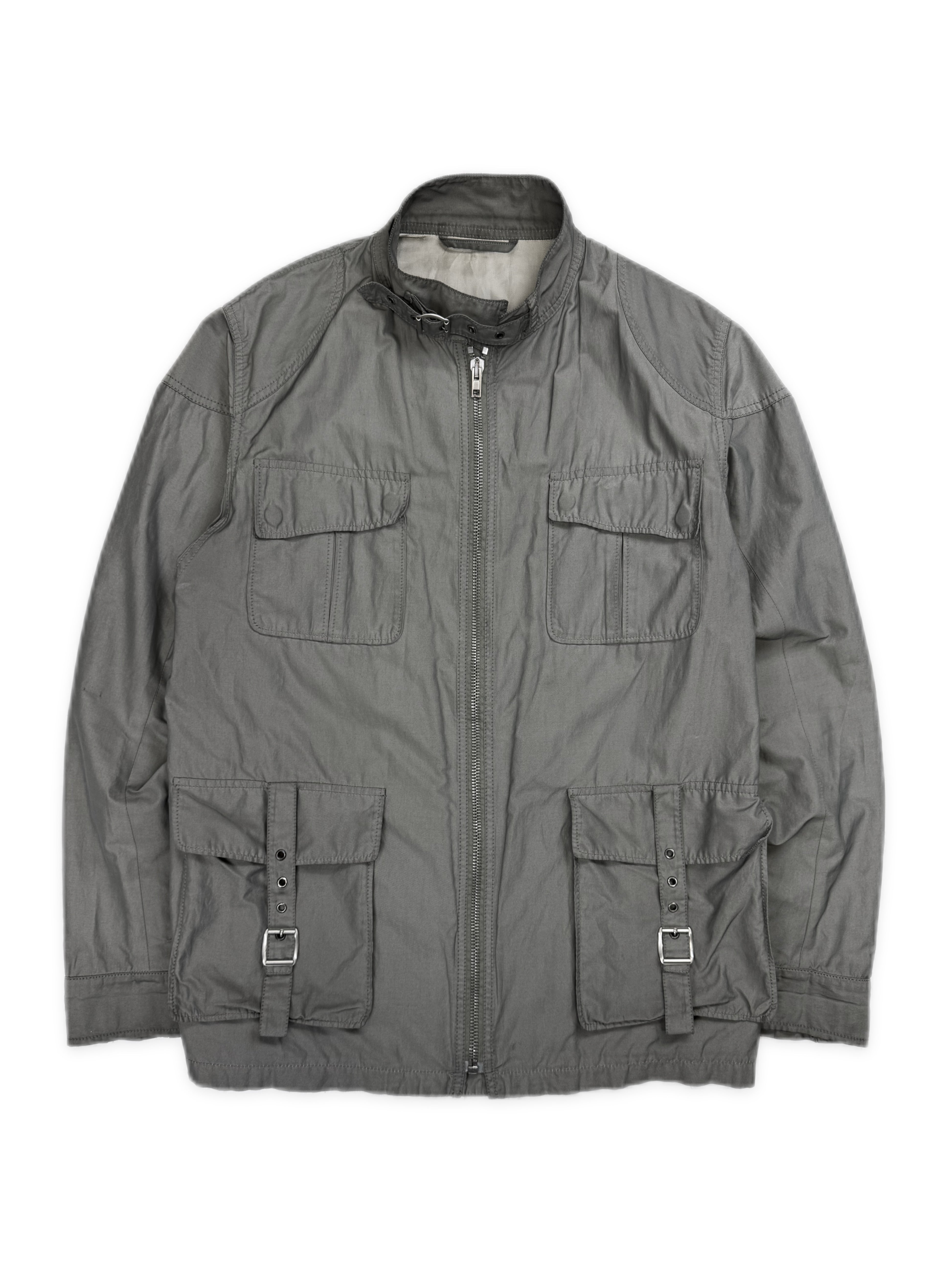 SS07 Maison Margiela Bondage Grey Flight Jacket