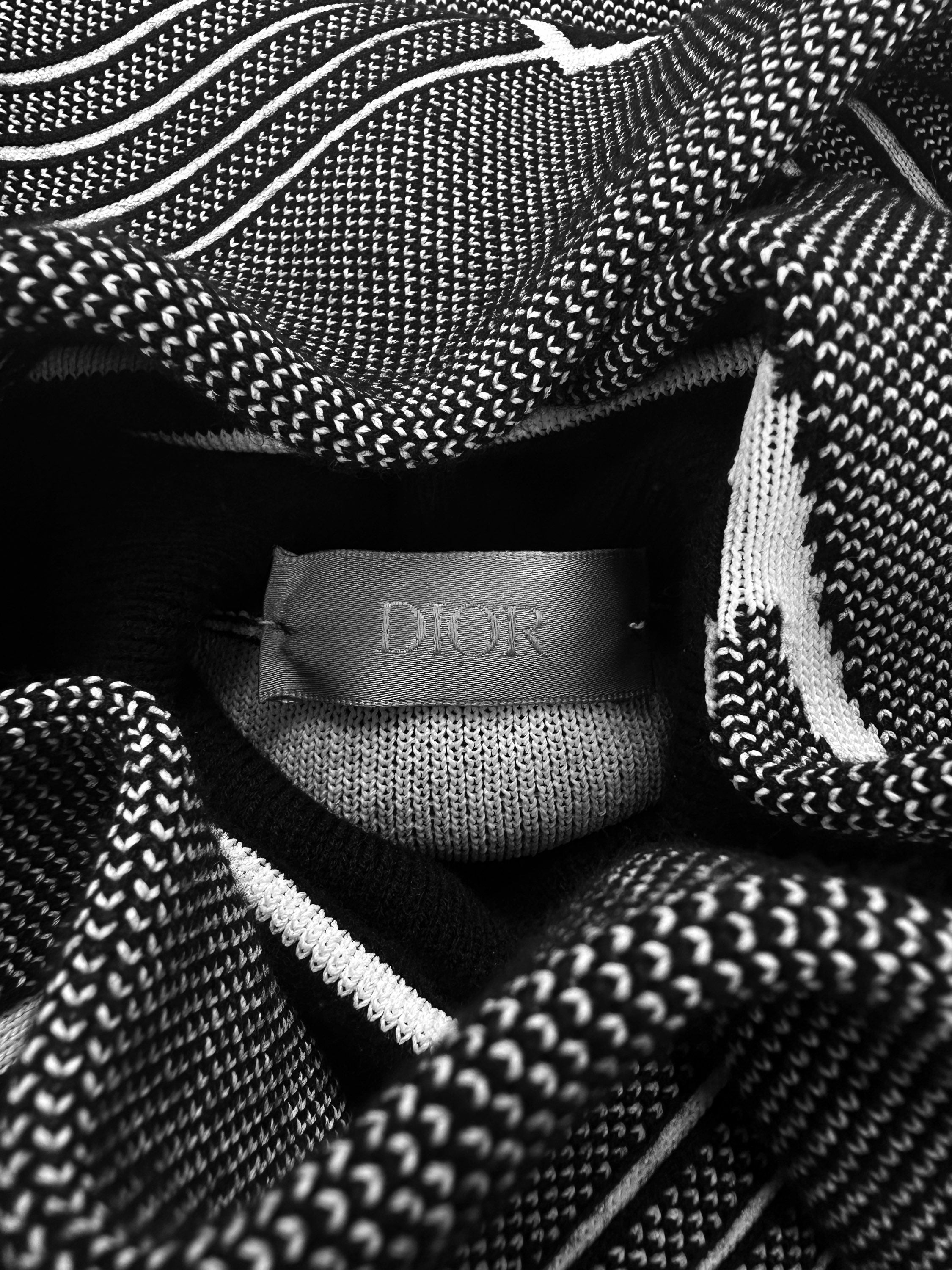AW19 Dior Homme x Hajime Sorayama ‘Robot’ Wool Knit Turtleneck