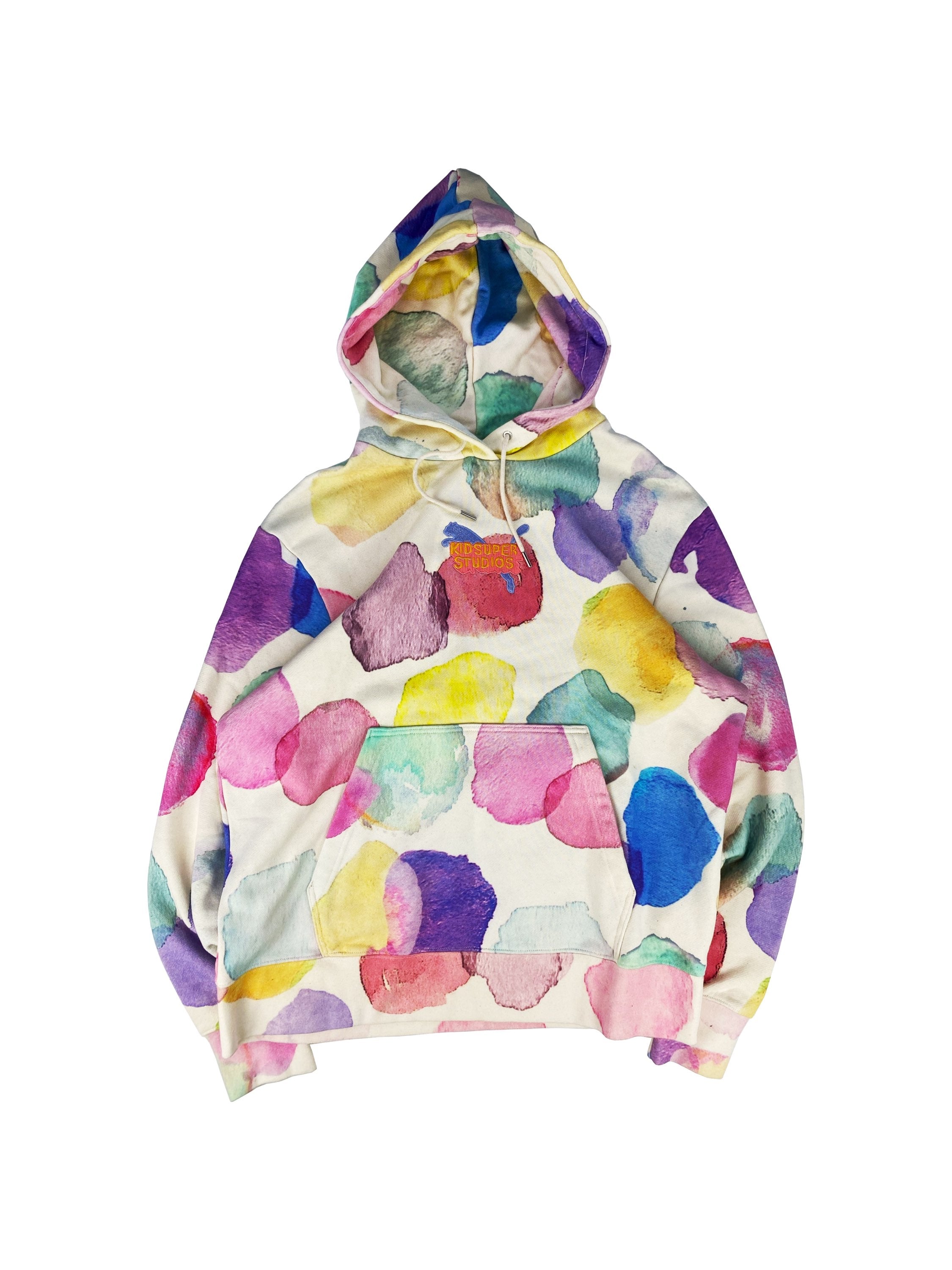 KidSuper Studios x Puma ‘Colour Block’ Embroidered Hoodie