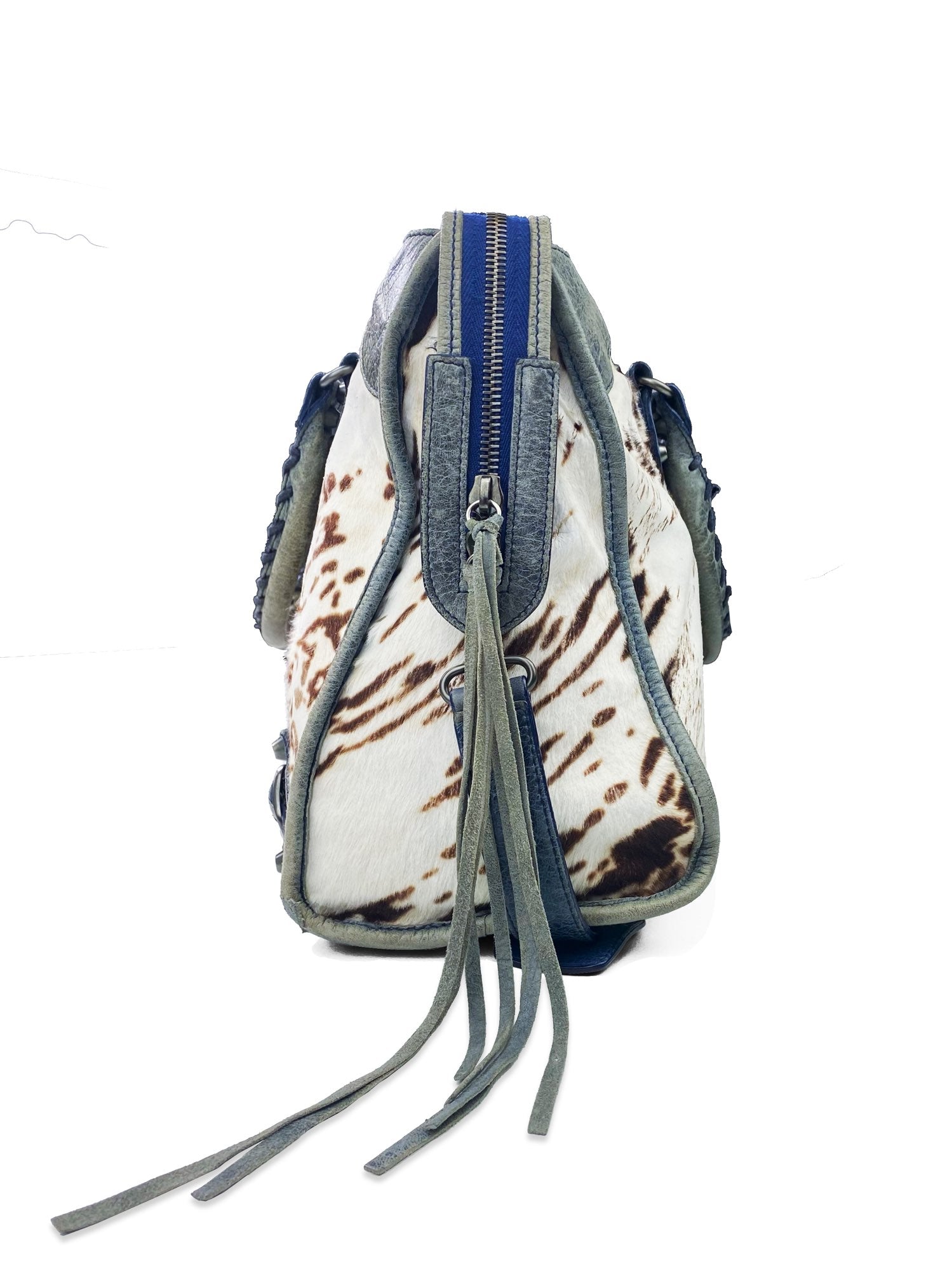 Balenciaga 10th Anniverary Cow Hide Full Size City Bag