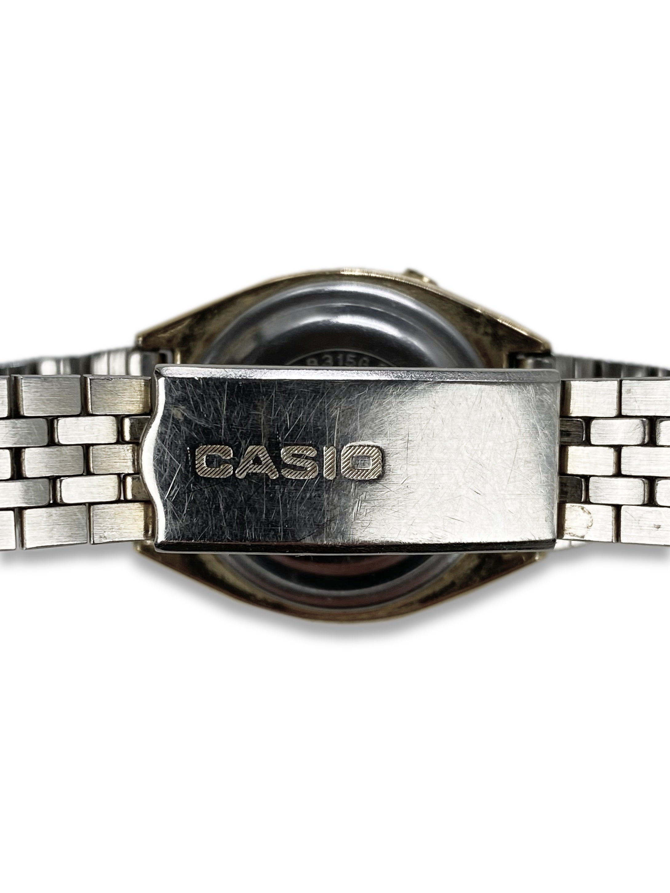 Casio Lithium Metallic Two Tone Stainless Steel Watch