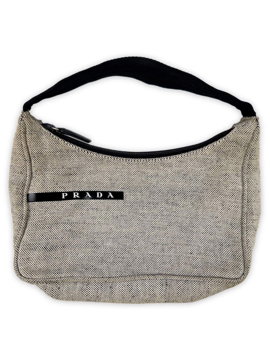 SS99 Prada Black Logo Mini Purse Handbag