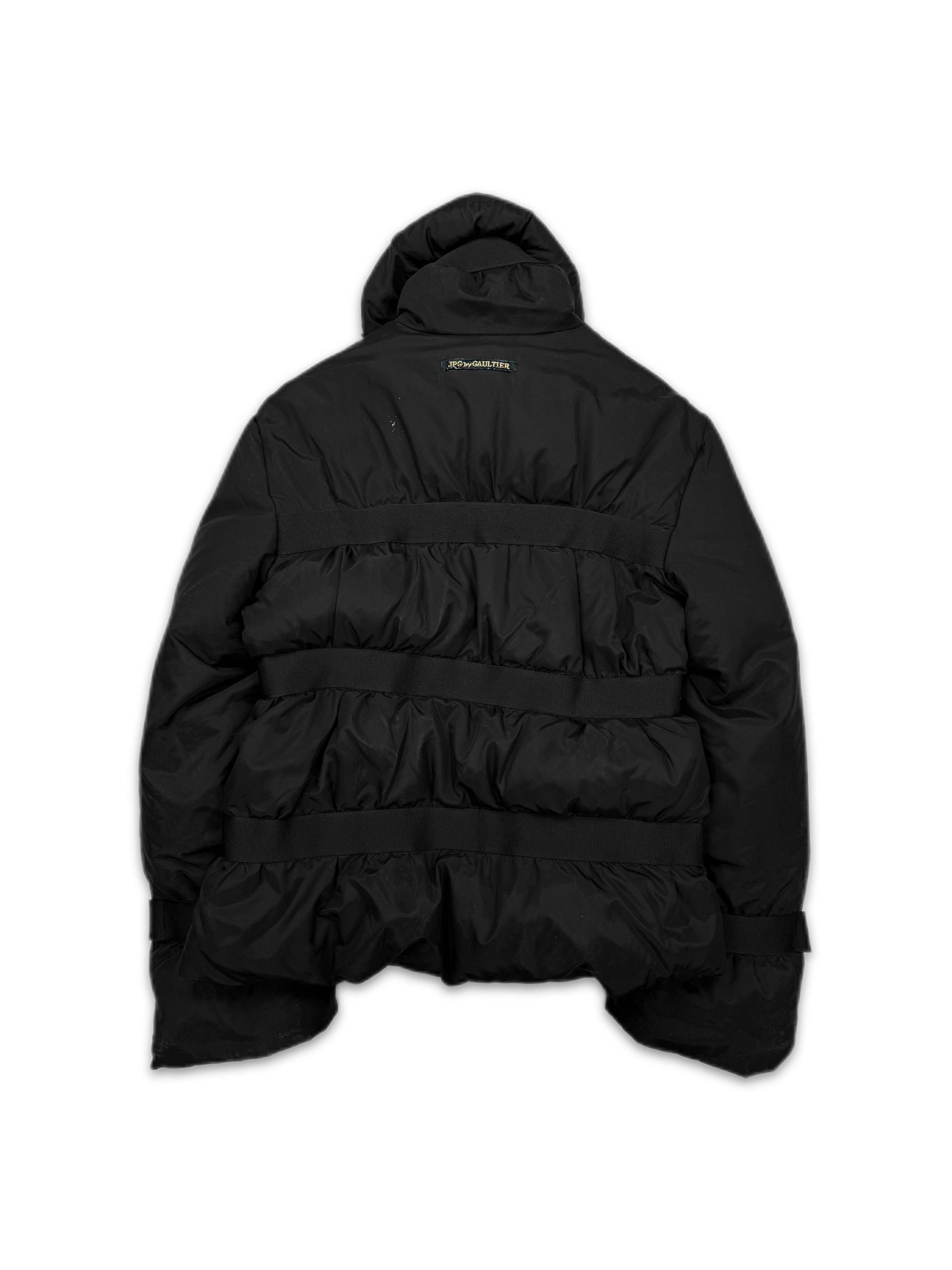 AW03 Jean Paul Gaultier ‘Bondage’ Belted Puffer Jacket