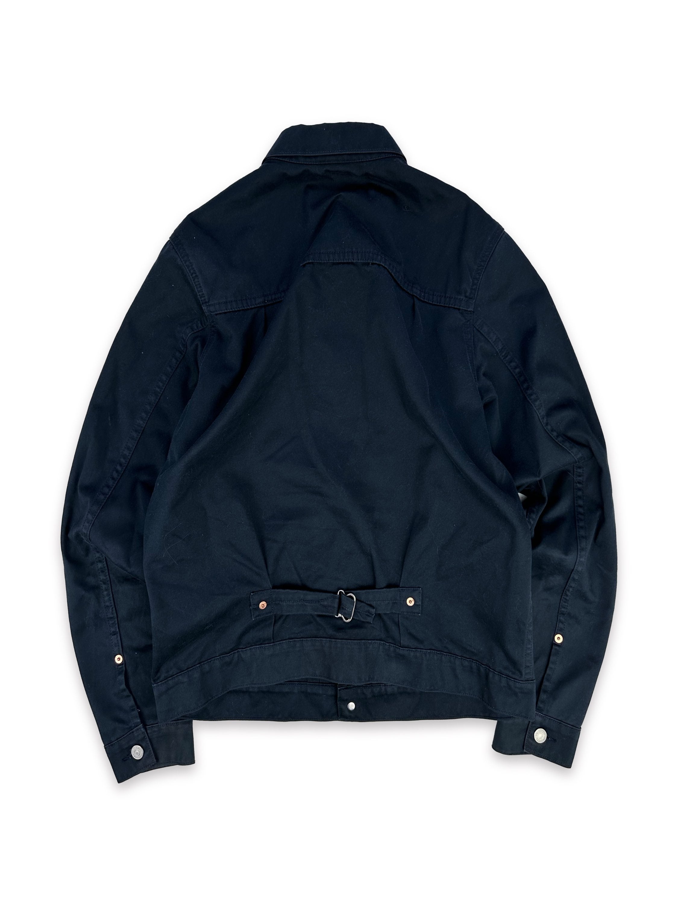 2011 Supreme x Levi’s Type 1 Navy Blue Canvas Trucker Jacket