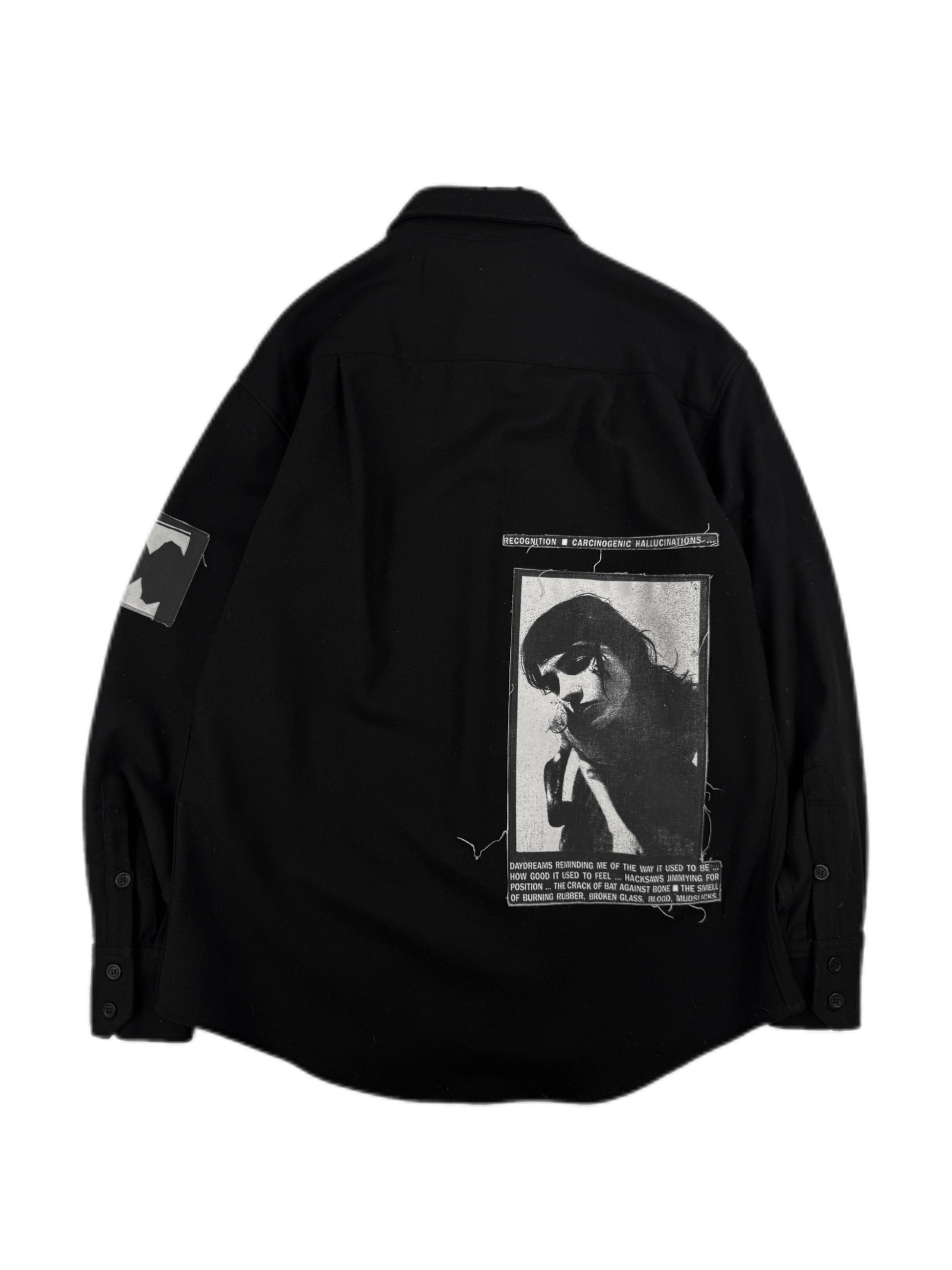 AW17 Enfants Riches Deprimes ‘Prostitute’ Patchwork Wool Jacket