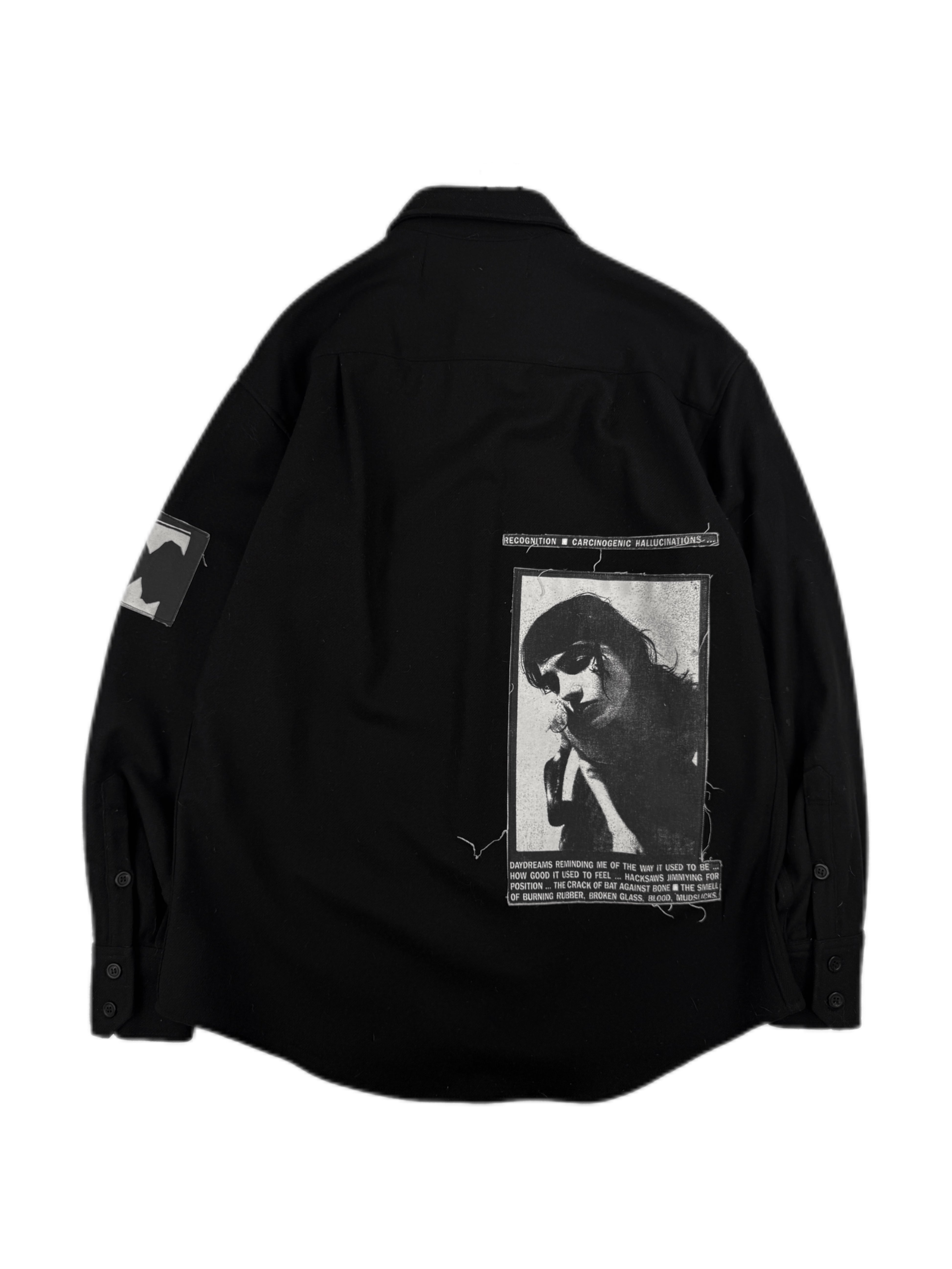 AW17 Enfants Riches Deprimes ‘Prostitute’ Patchwork Wool Jacket
