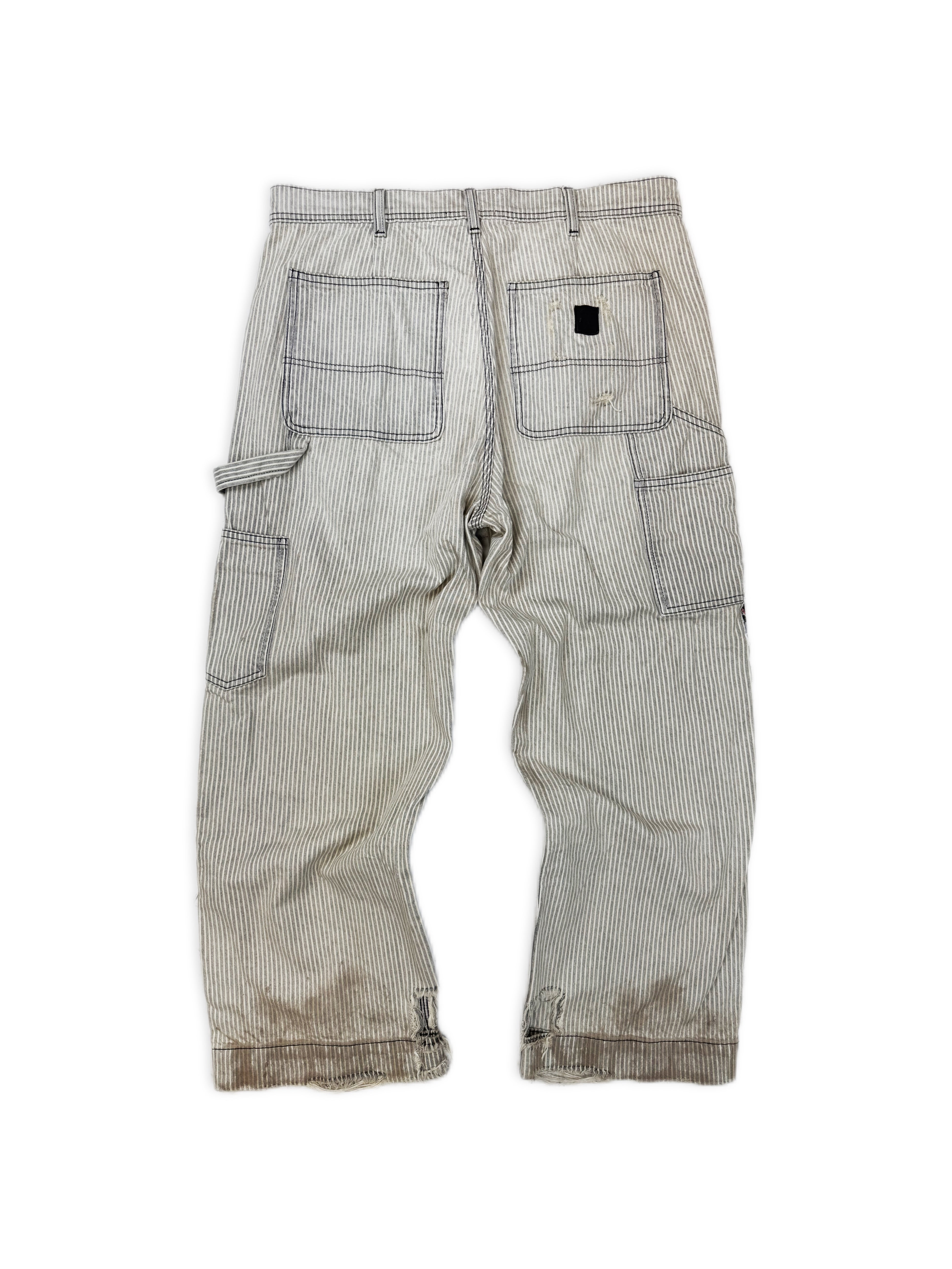 SS24 Enfants Riches Deprimes Hickory ‘Shuji’ Logging Striped Carpenter Pants