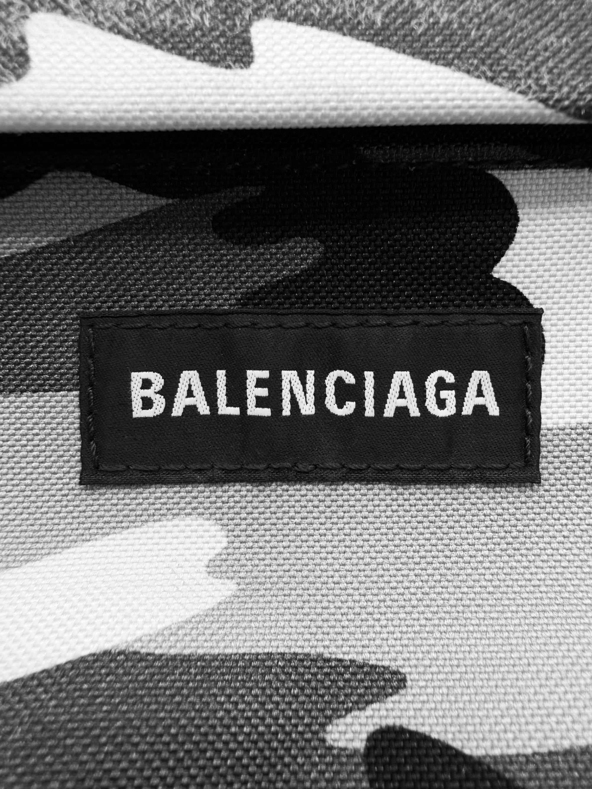 AW21 Balenciaga ‘Snow Camouflage’ Explorer XL Backpack