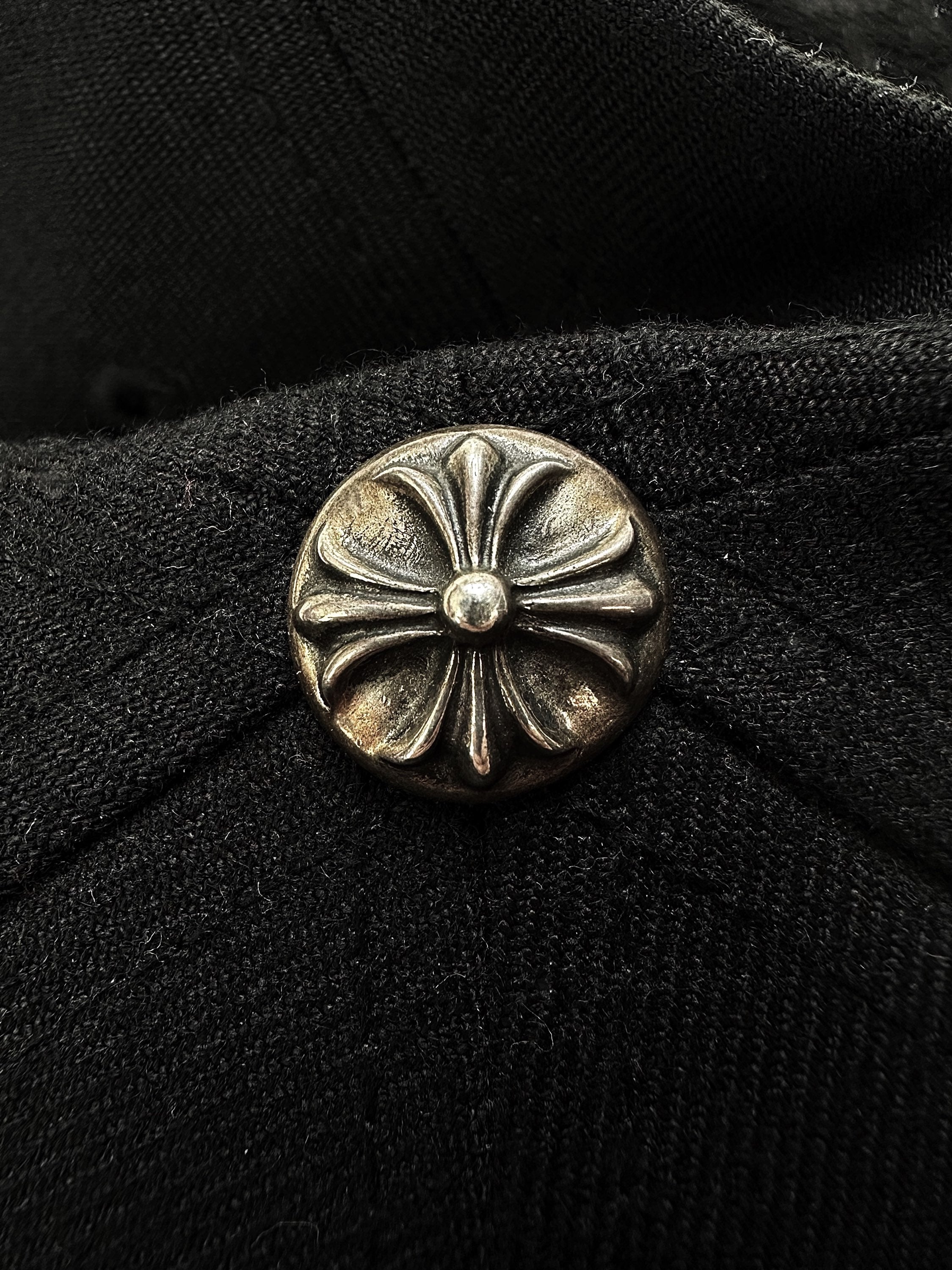 Chrome Hearts ‘Horseshoe’ Logo .925 Silver Fitted Hat