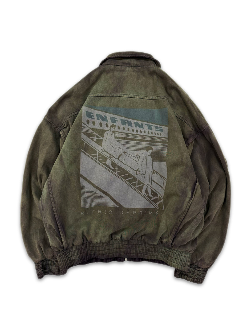 AW24 Enfants Riches Deprimes ‘Flight’ Dirt Wash Work Jacket