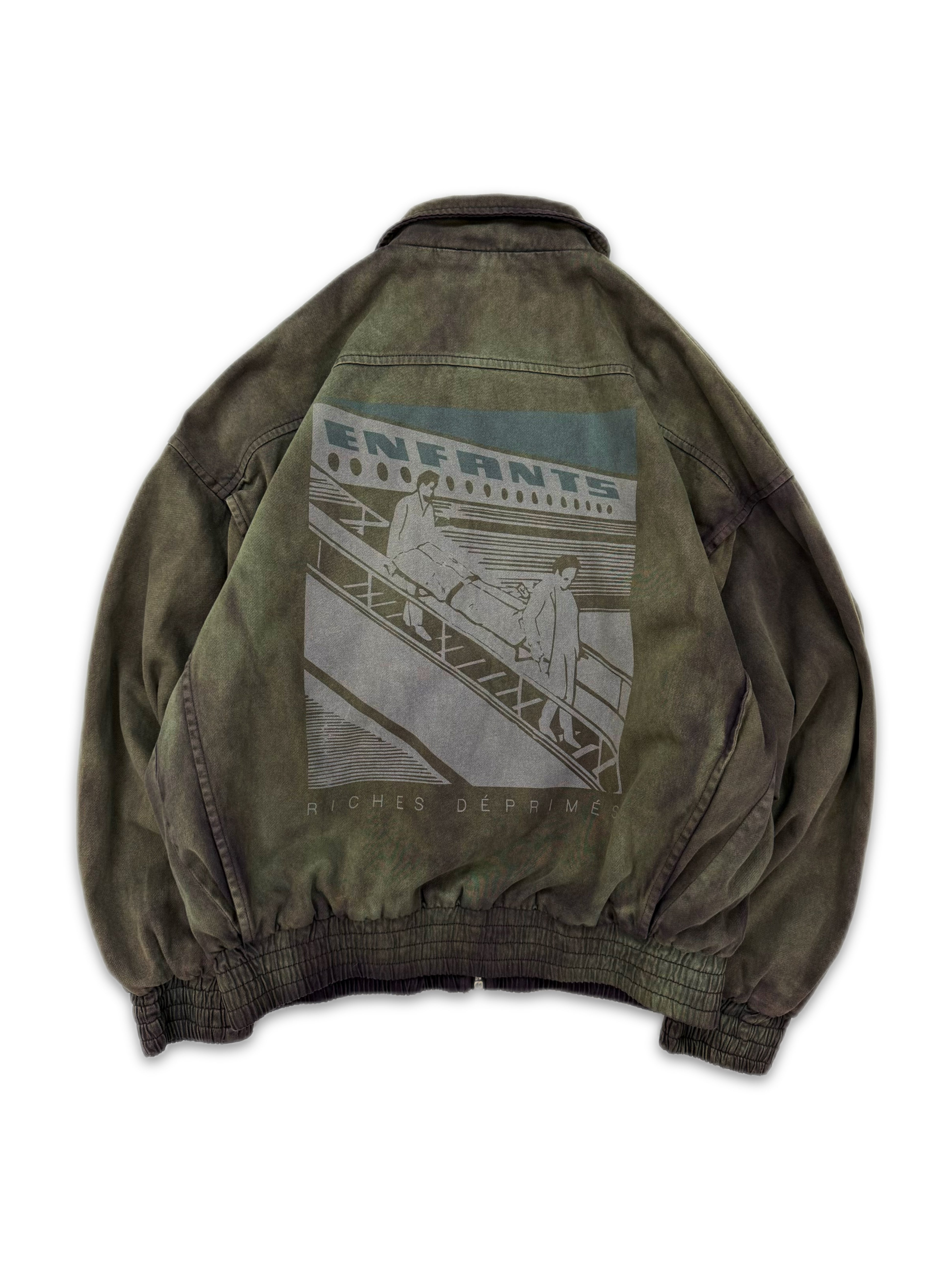 AW24 Enfants Riches Deprimes ‘Flight’ Dirt Wash Work Jacket