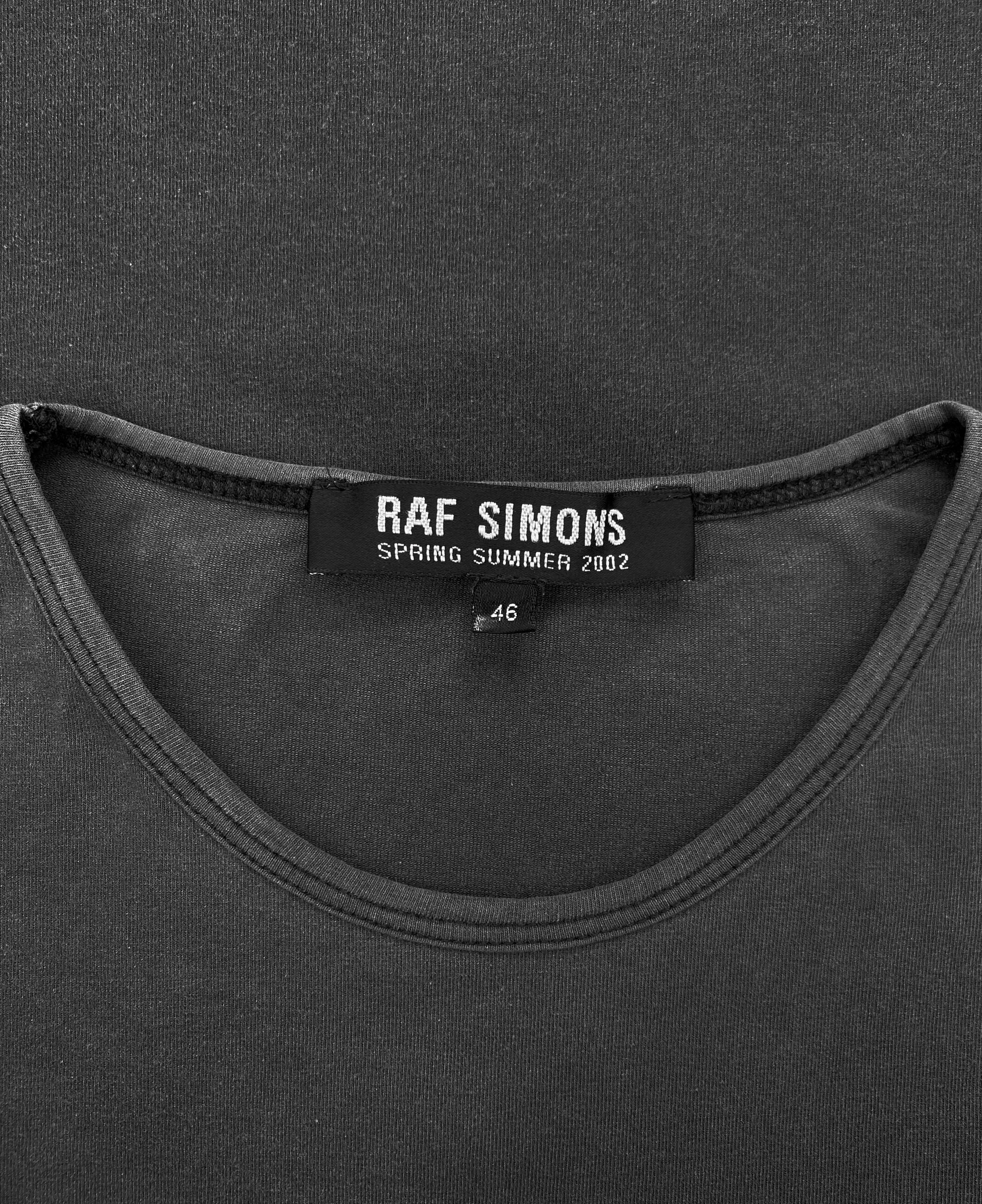 SS02 Raf Simons Fear Generation “Ready to Ignite” Graphic T-Shirt