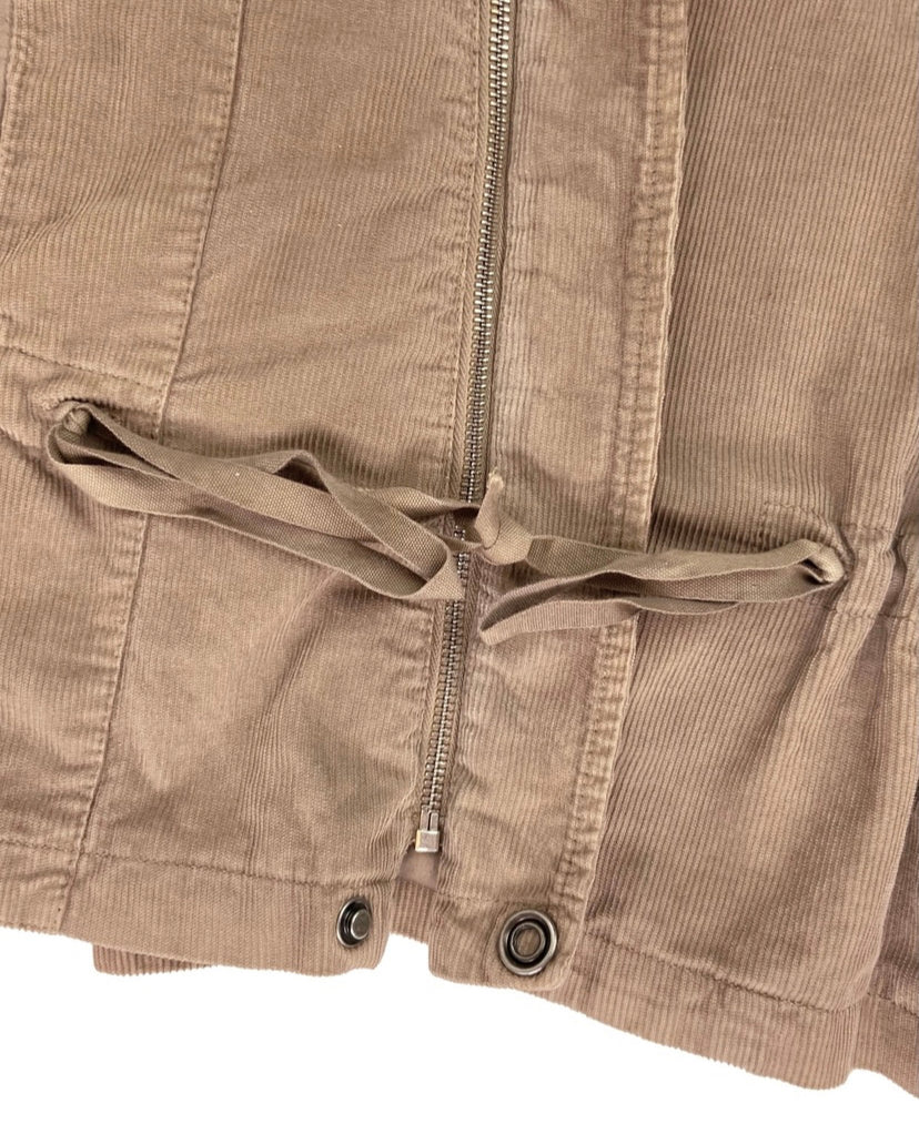 Margiela MM6 Corduroy Layered Multi Collar Biker Jacket