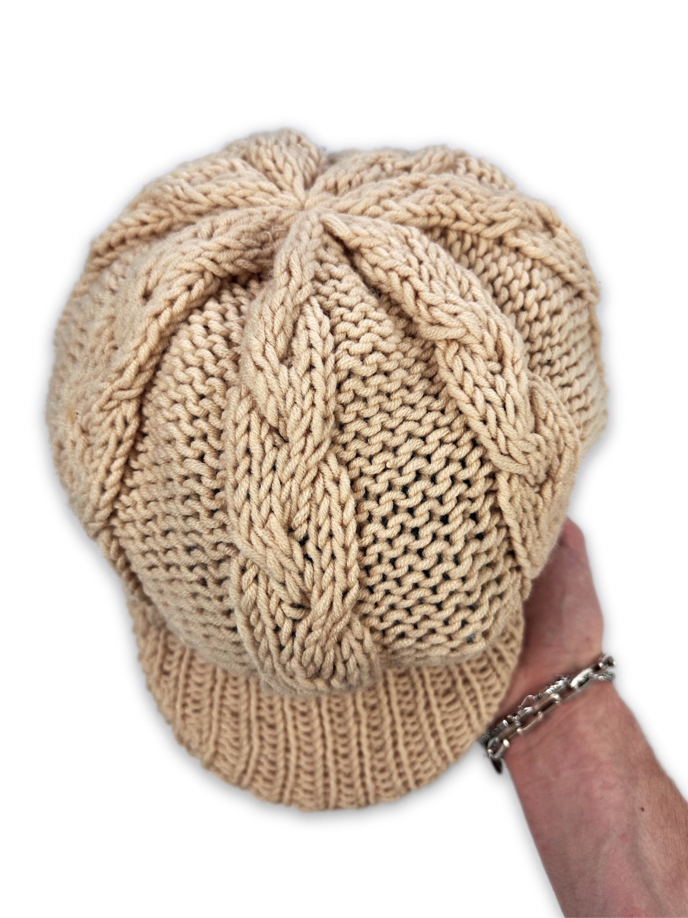 90s Jean Paul Gaultier Knitted Brimmed Hat