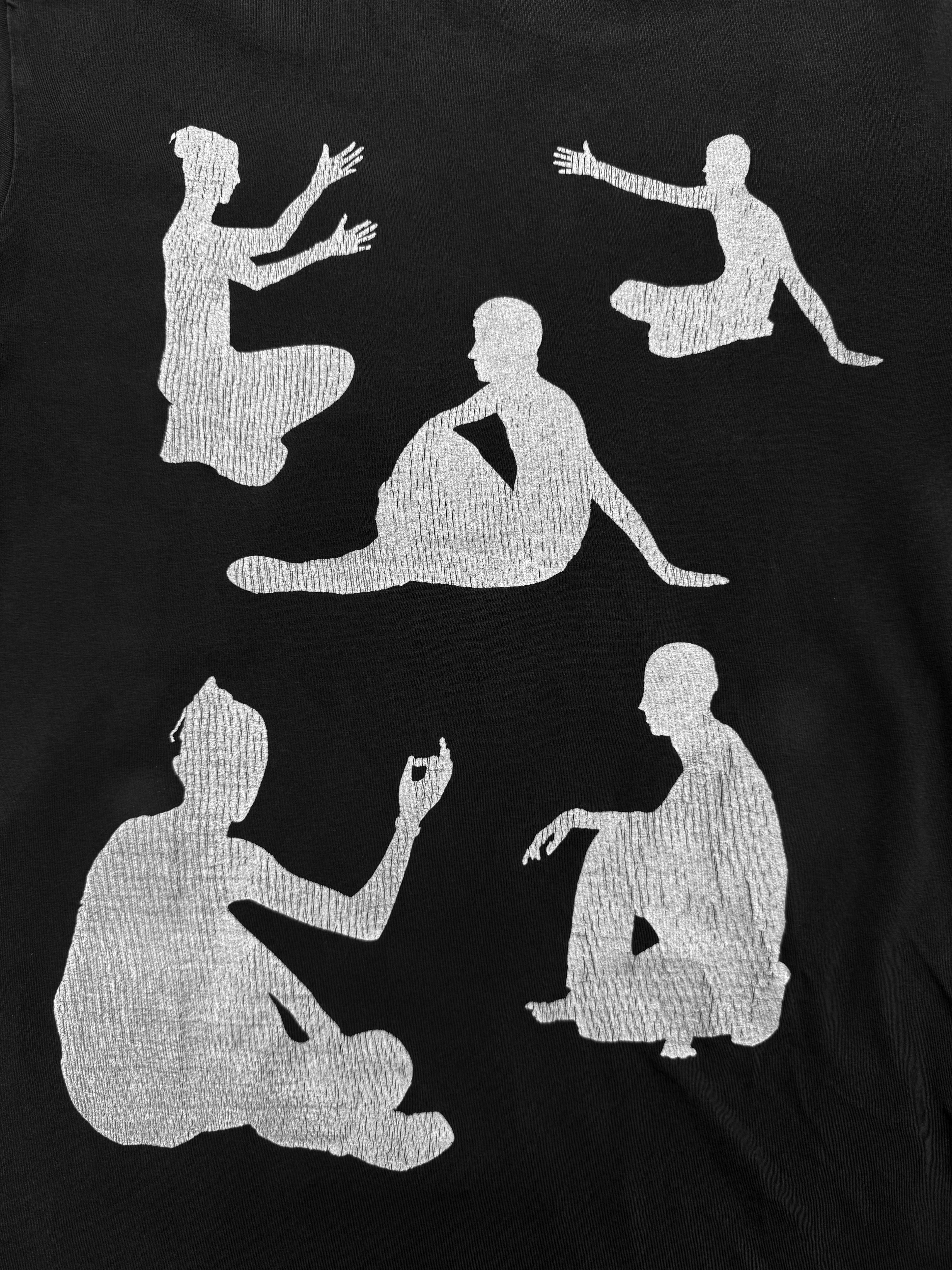 SS04 Raf Simons ‘MTCBU’ Yoga Siddhartha Grey T-Shirt