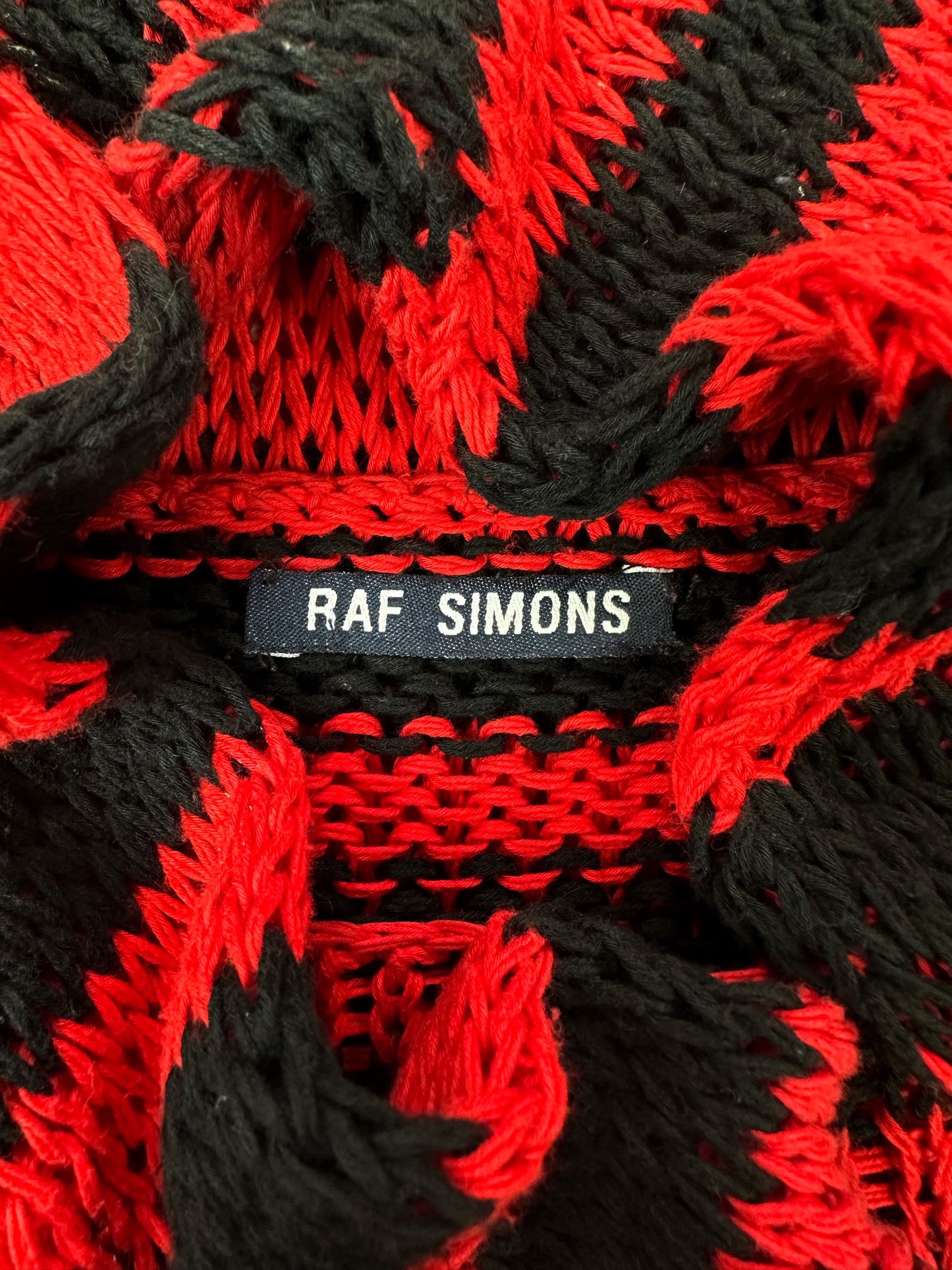 AW97 Raf Simons OG Loose Gauge ‘Striped’ Knitted Sweater