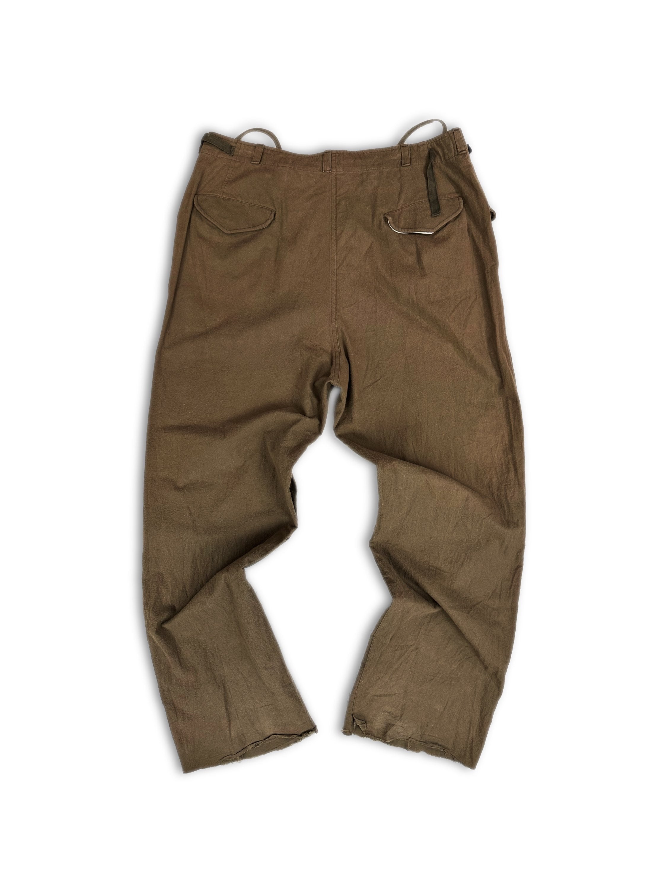 Rick Owens Beige Multi Pocket Light Weight Cargo Pants