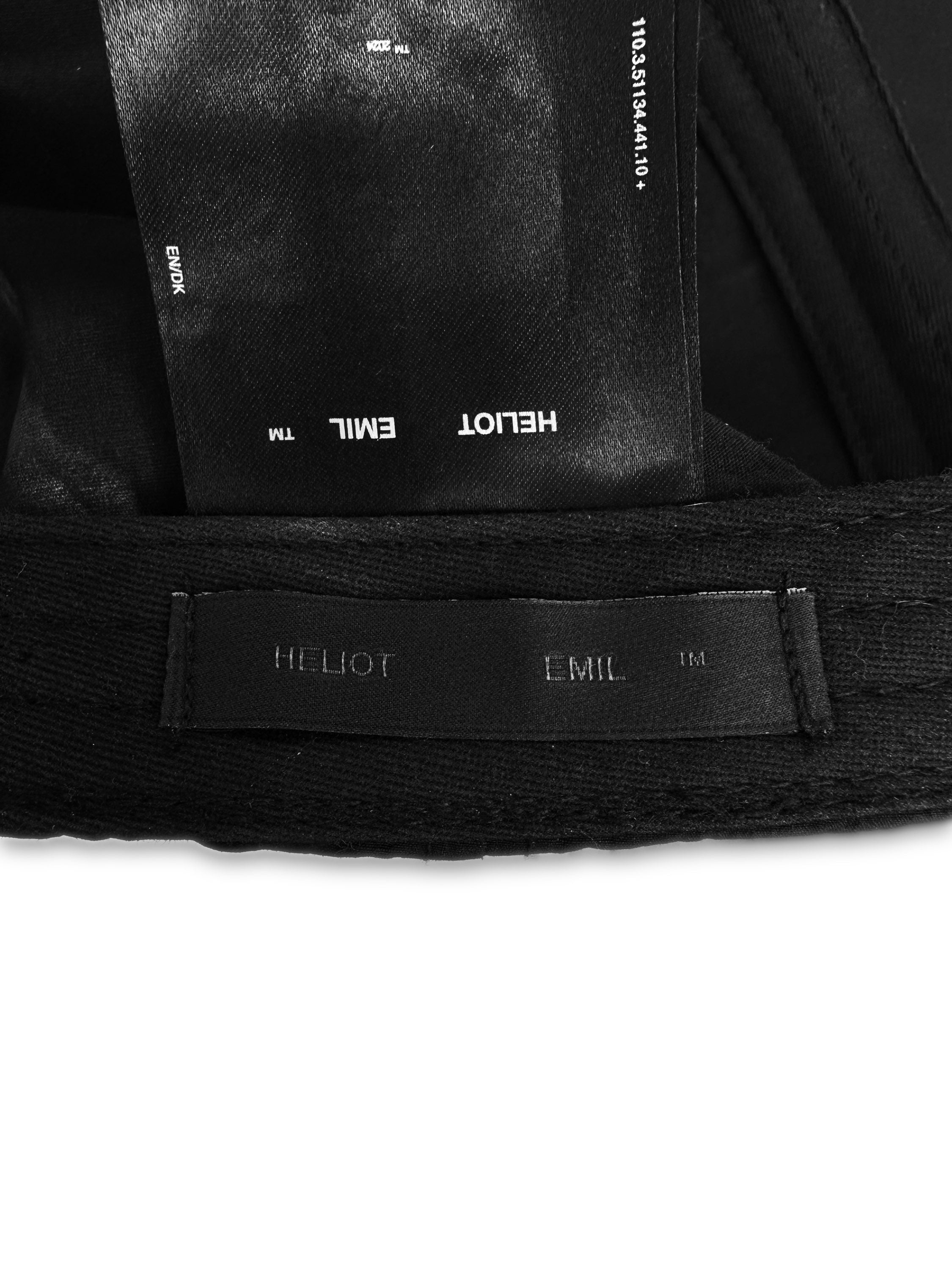 Heliot Emil Hybrid Embroidered Logo Snapback Hat