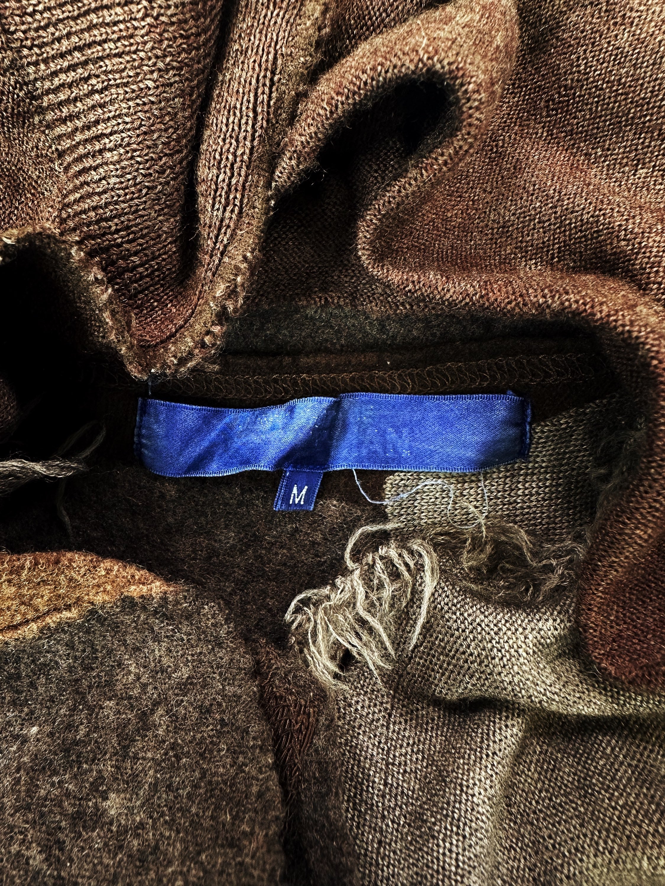 AW03 Junya Watanabe ‘Patchwork’ Reconstructed Cardigan