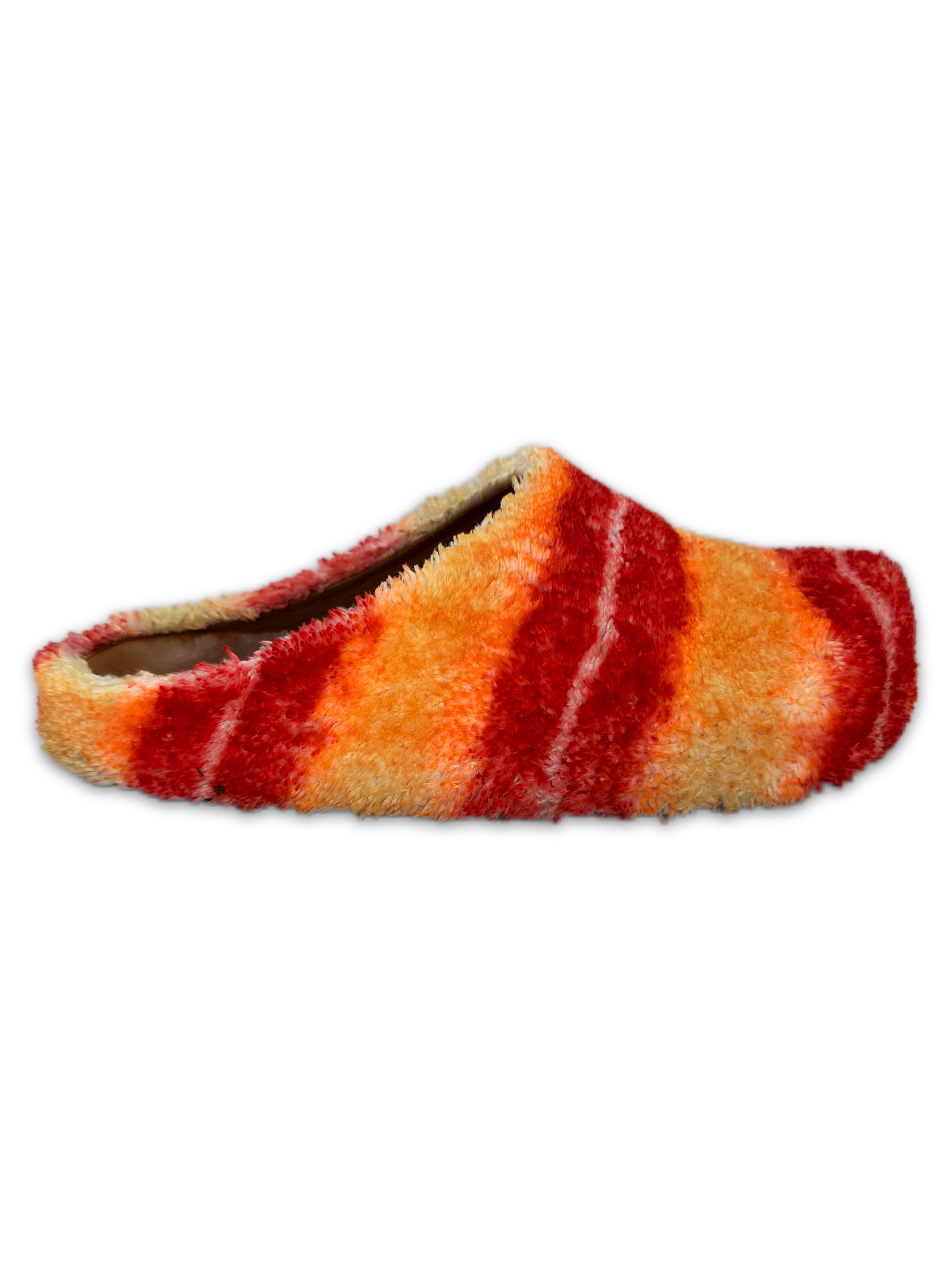 Marni ‘Fussbett’ Leather Tie-Dye Loafer Mules