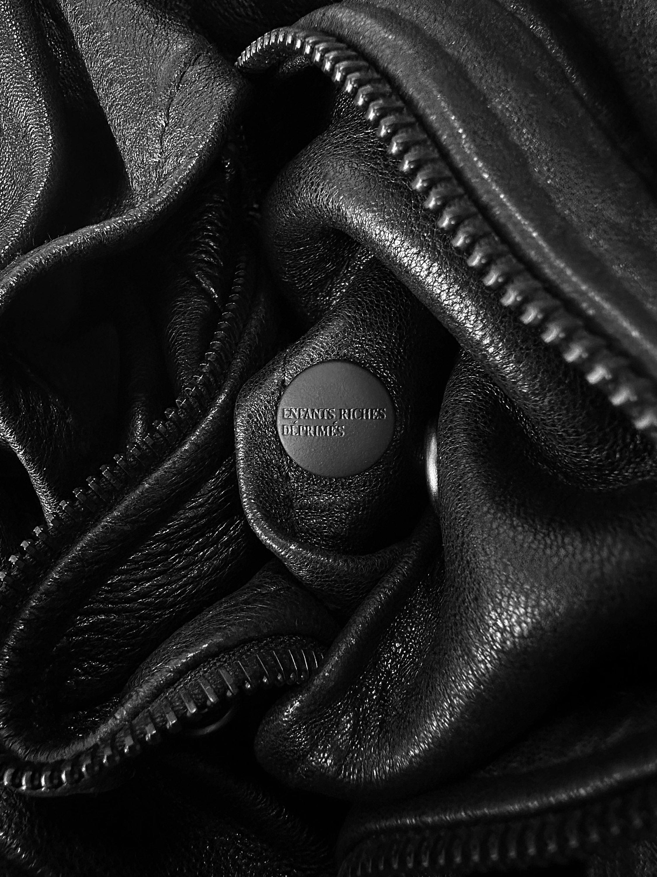 SS23 Enfants Riches Deprimes ‘Duster’ Calfskin Leather Jacket