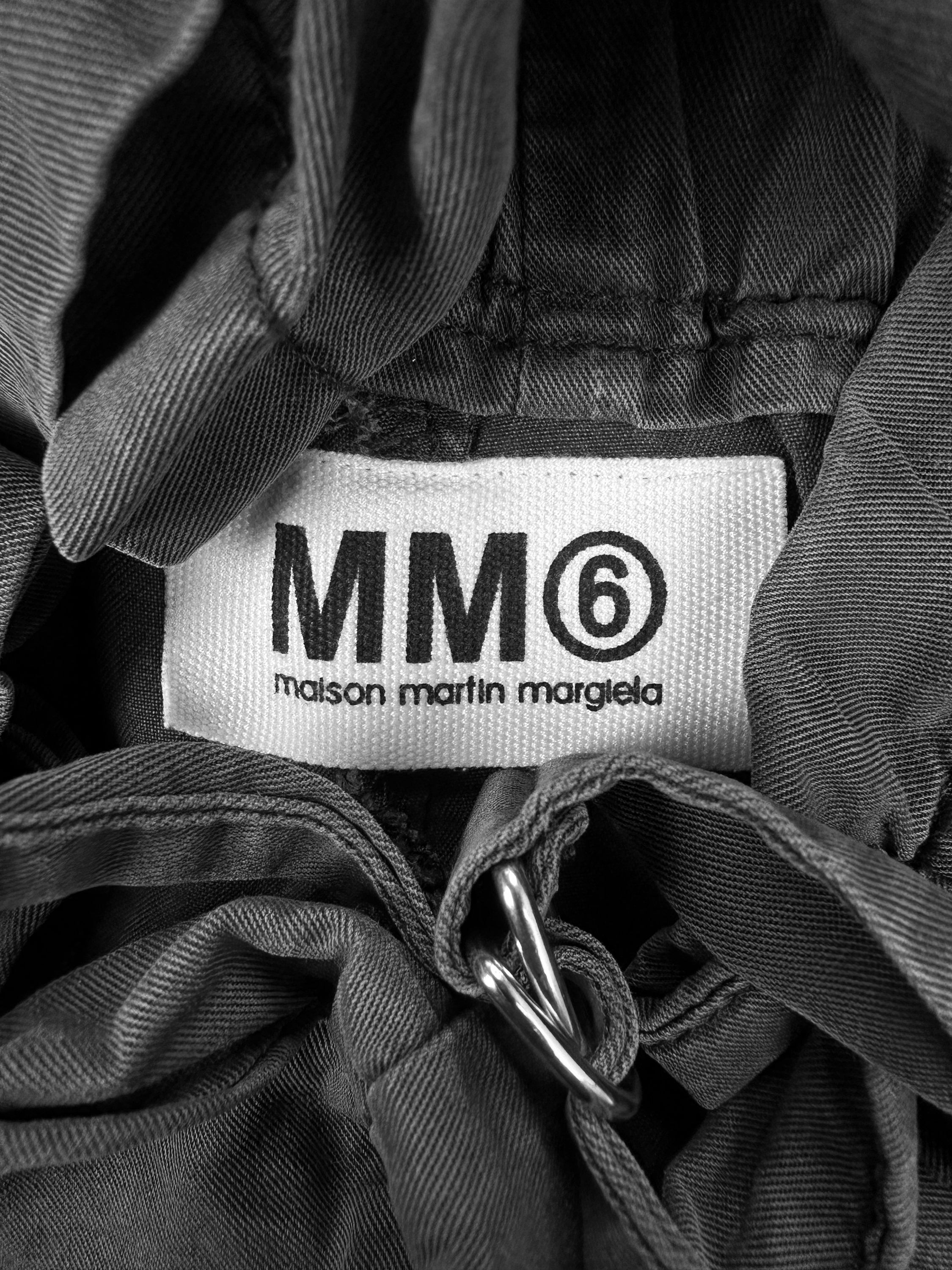 Maison Margiela MM6 Slate Grey D-Ring Shorts