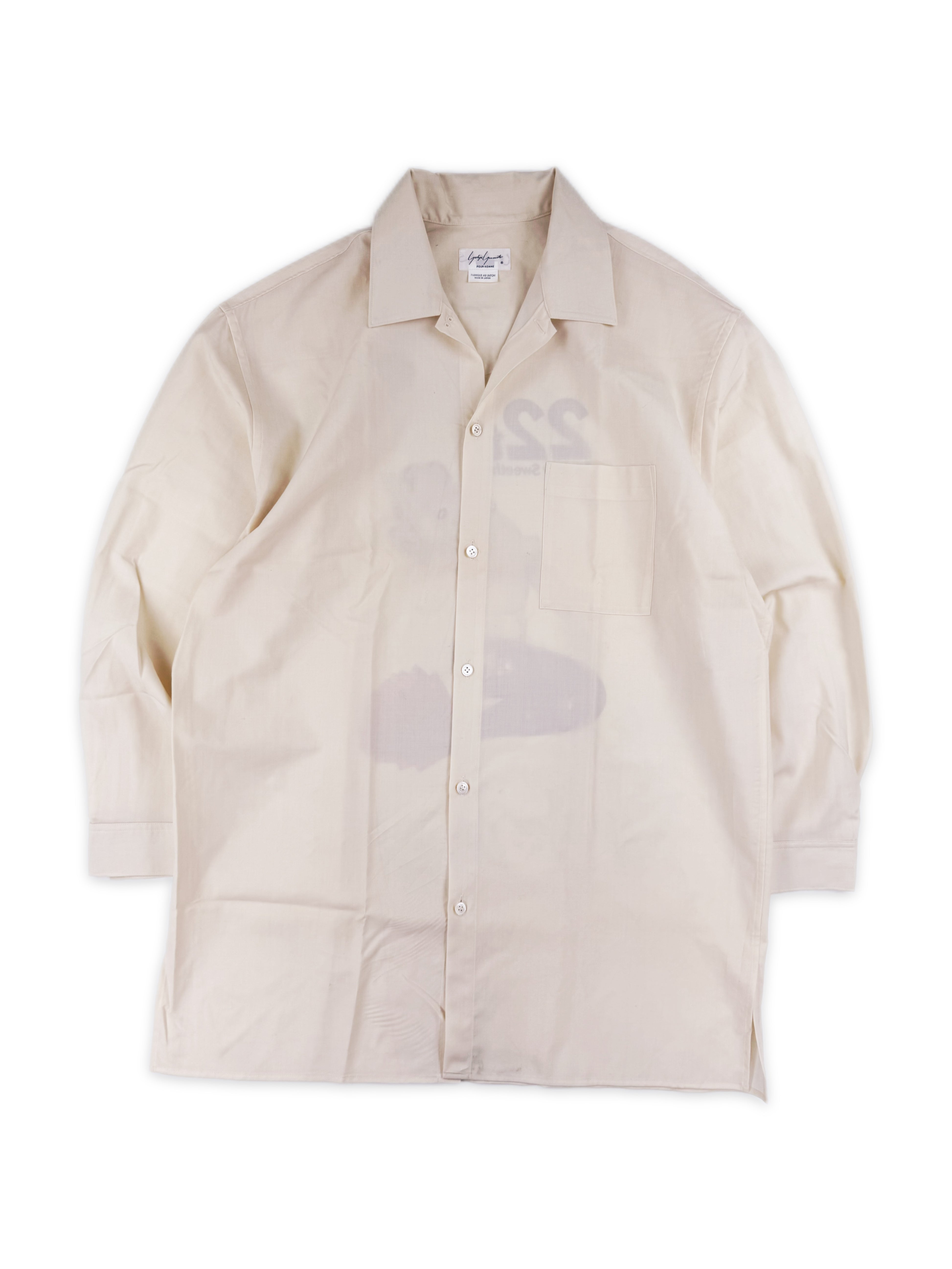 AW91 Yohji Yamamoto ‘22th Century Sweetheart’ Mermaid Pin Up Button Up Shirt