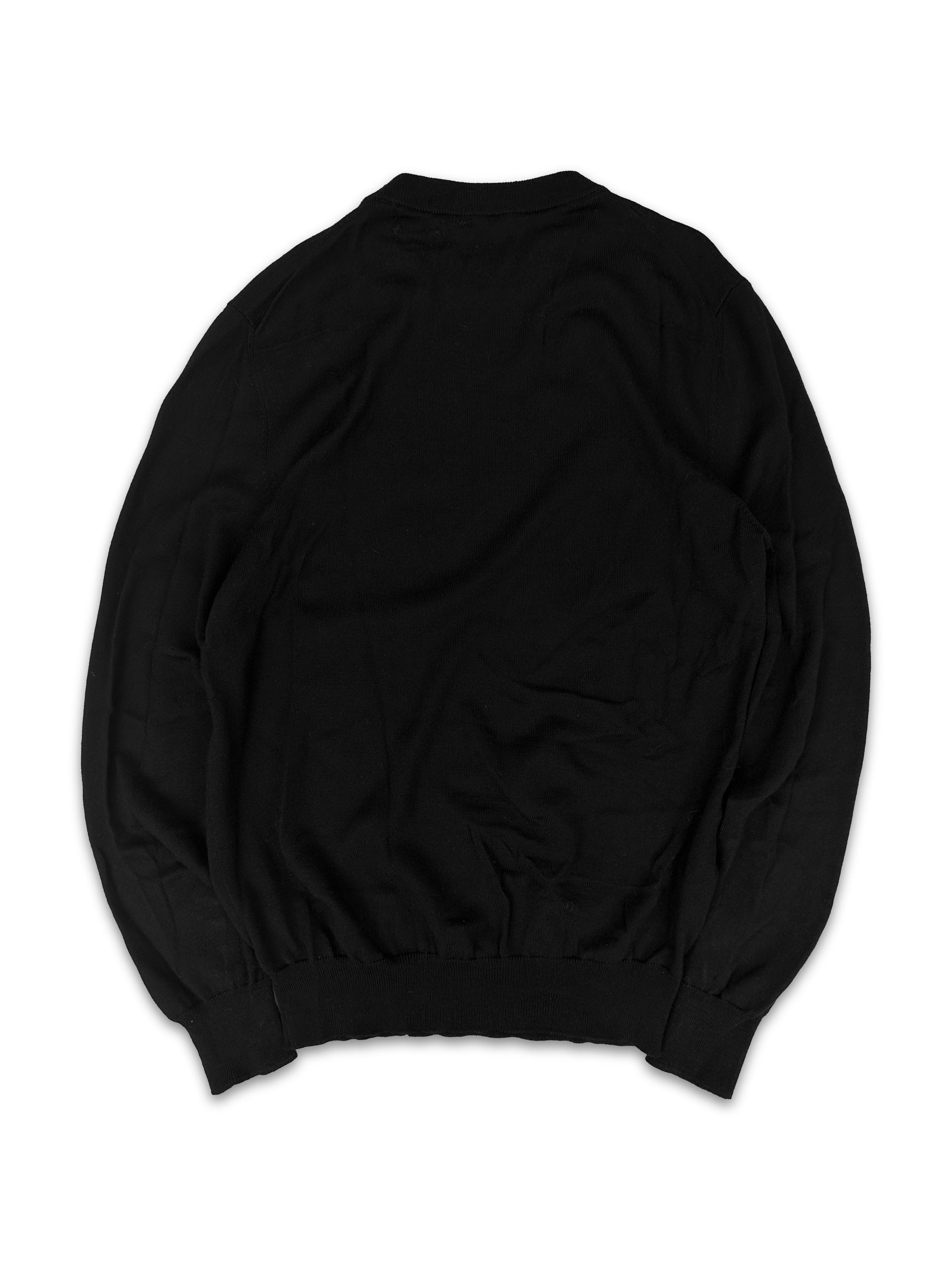 AW08 Dior Homme ‘Gunshot’ Shattered Glass Knitted Sweater