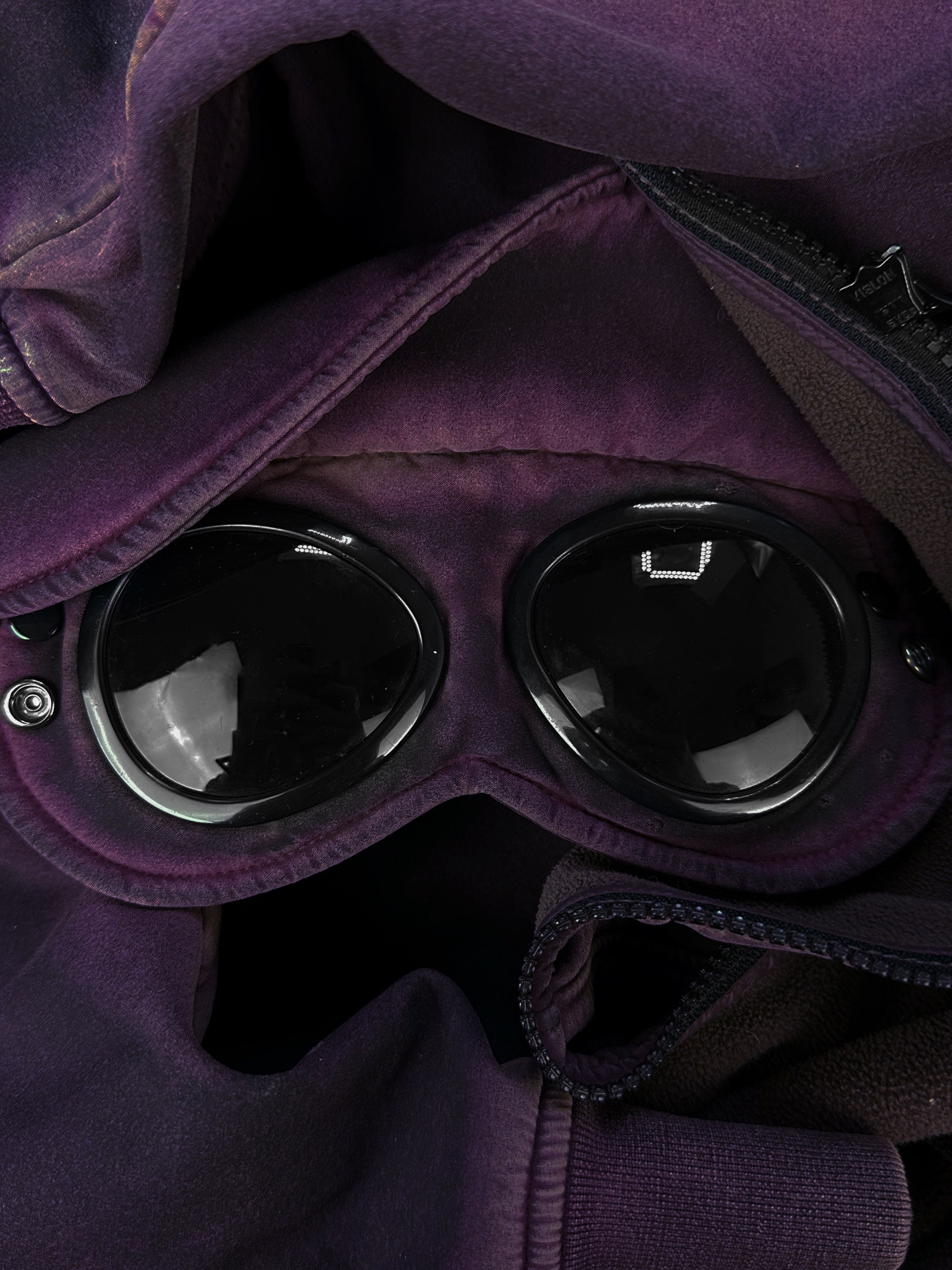 00s C.P. Company Overdyed ‘Goggle’ Multi-zip Jacket