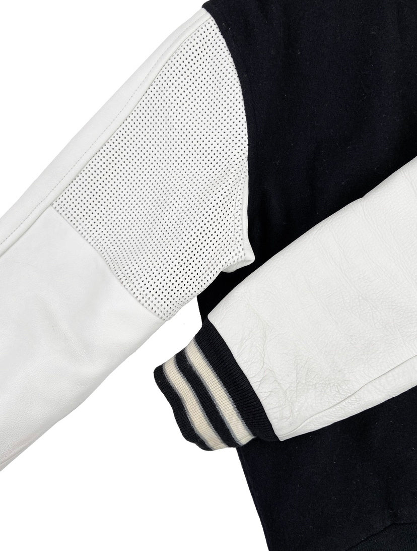 AW2001 General Research ‘962’ Leather Varsity Jacket