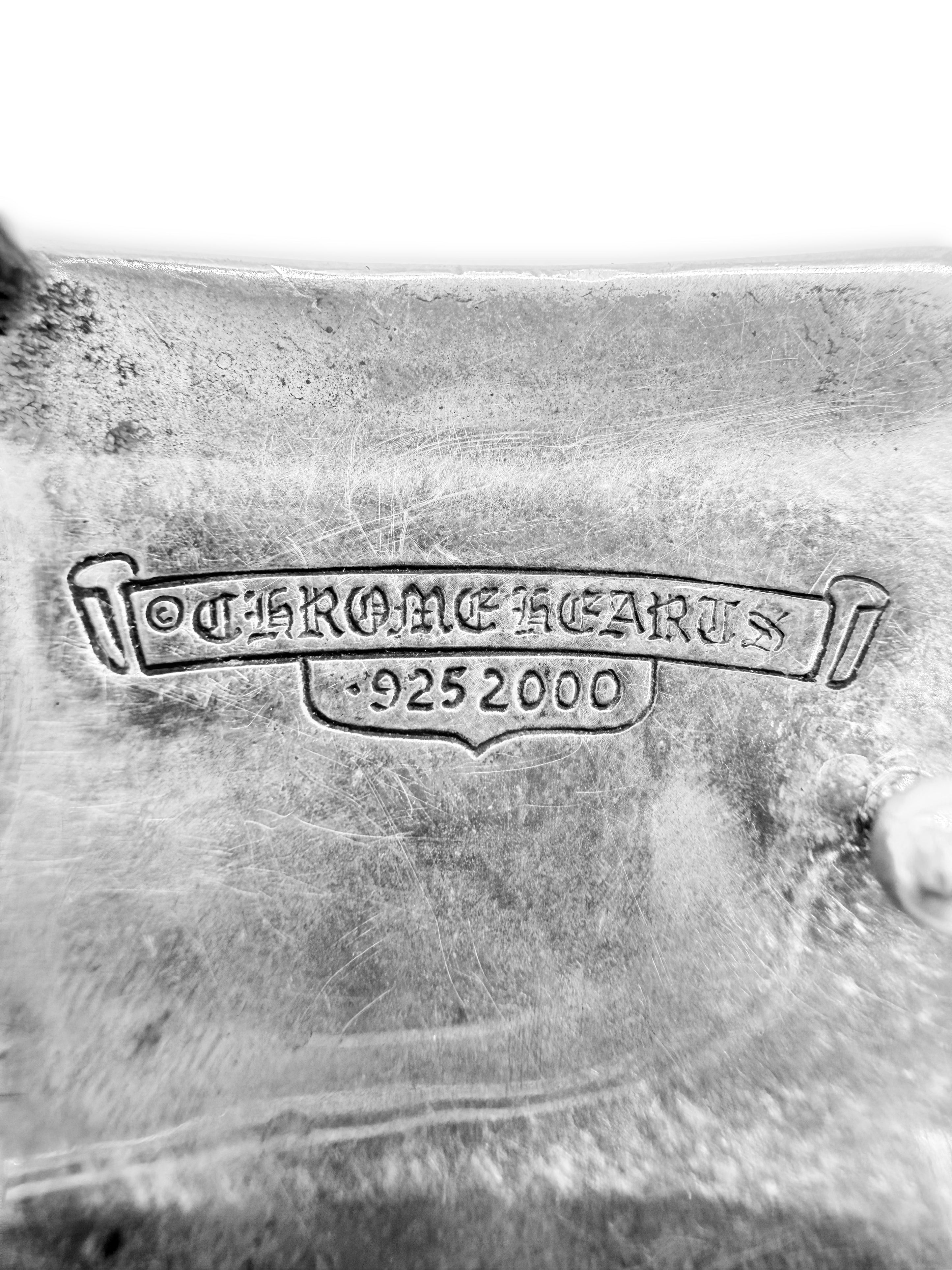 Chrome Hearts .925 Silver ‘Dagger’ Belt Buckle