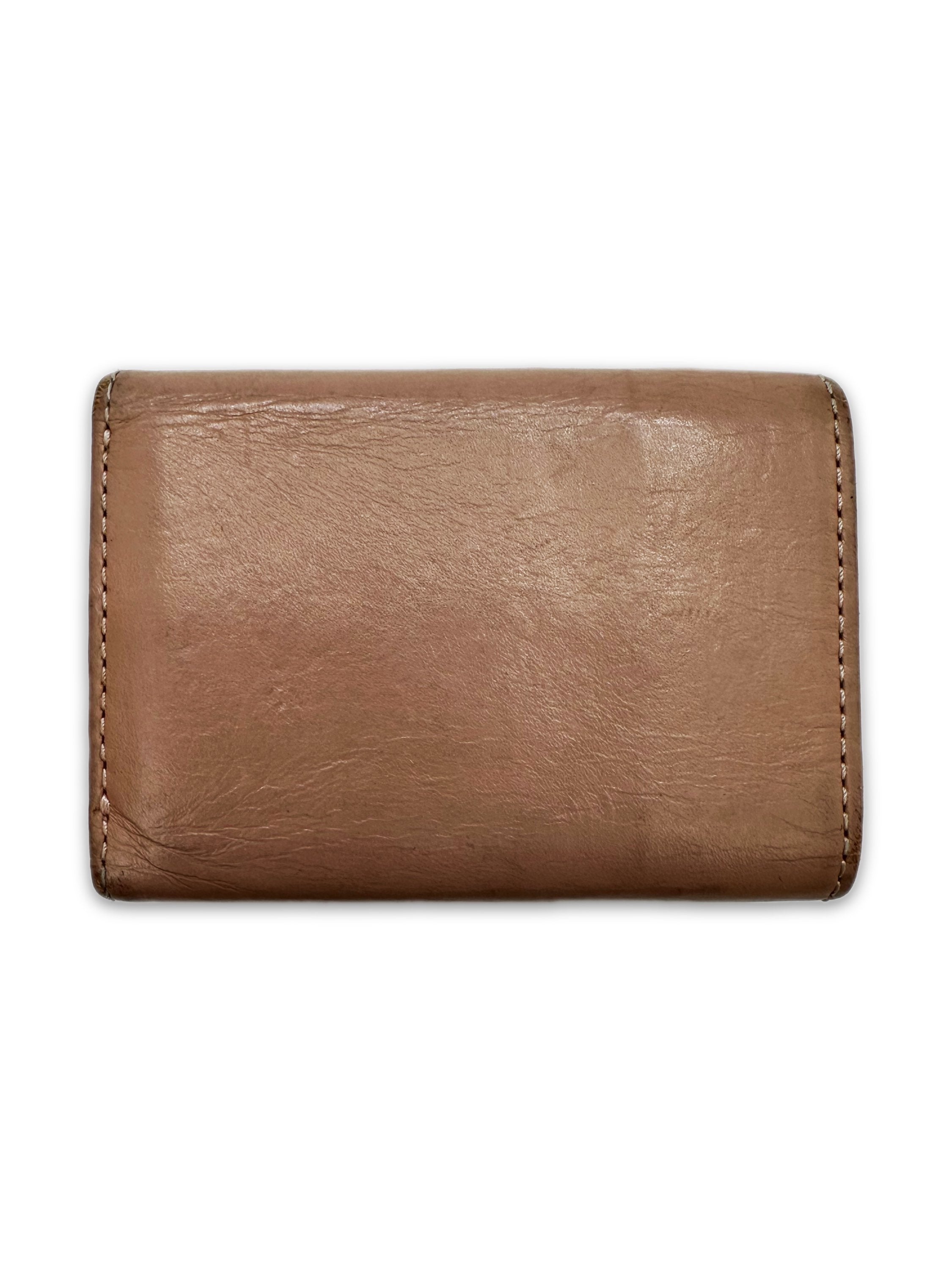 Vivienne Westwood ‘Orb’ Logo Leather Trifold Wallet
