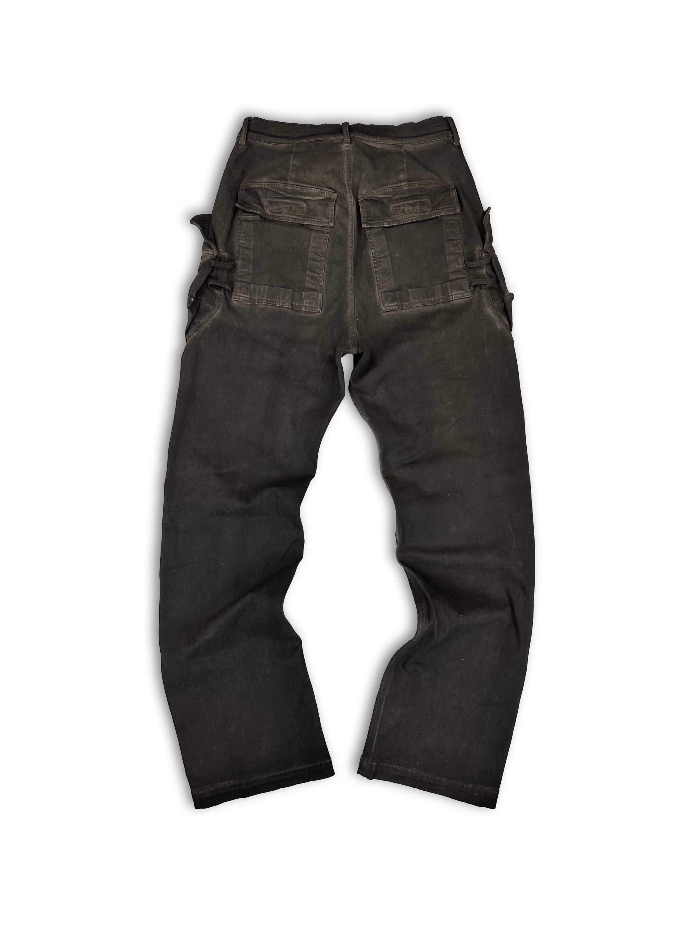 SS24 Rick Owens ‘Stefan’ Dark Dust Lido Multi Pocket Cargo Pants