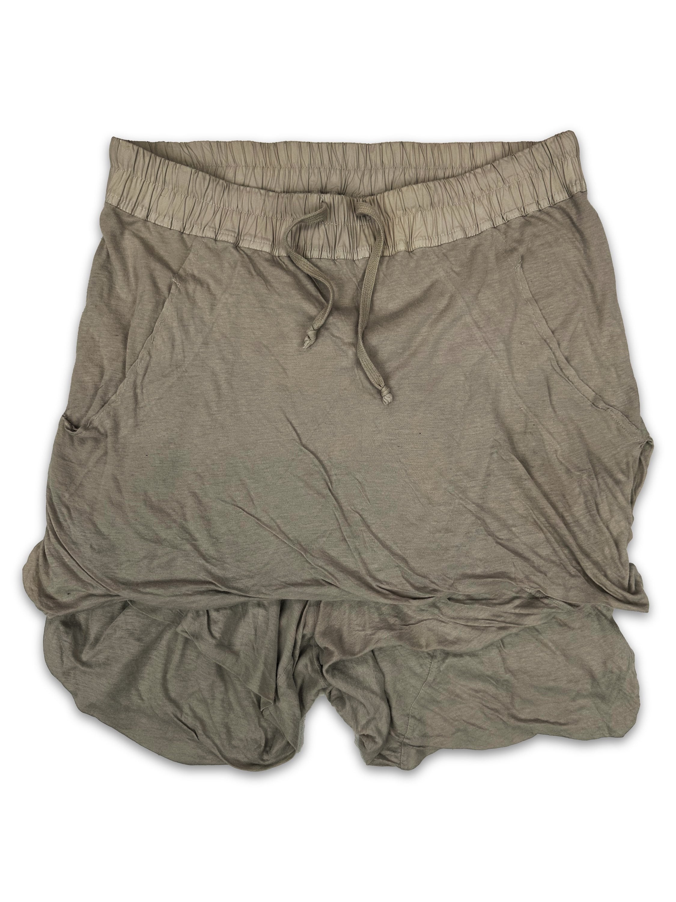 Rick Owens Light Weight Beige ‘Skirted’ Shorts