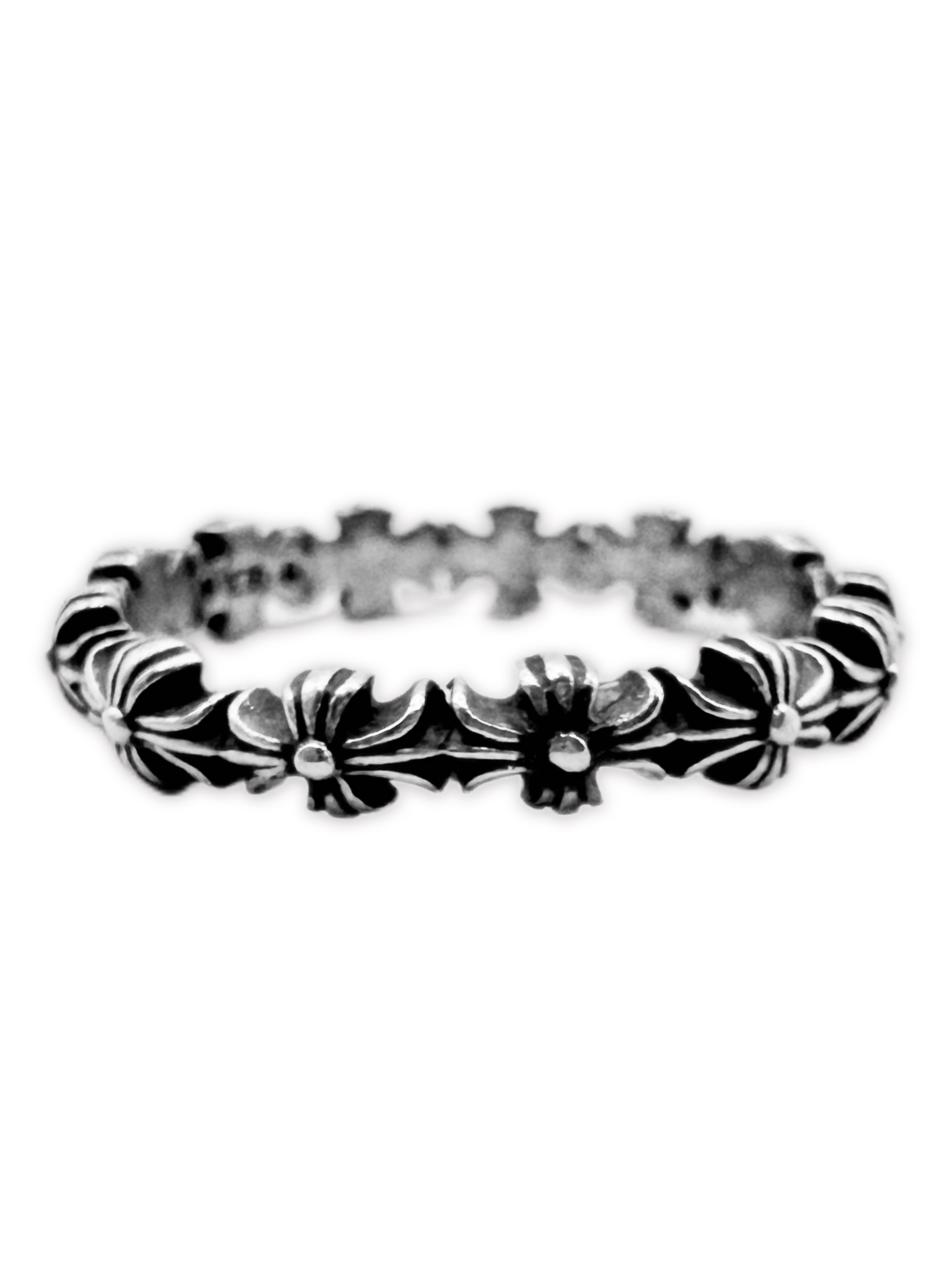 Chrome Hearts Tiny E Cross .925 Silver Ring