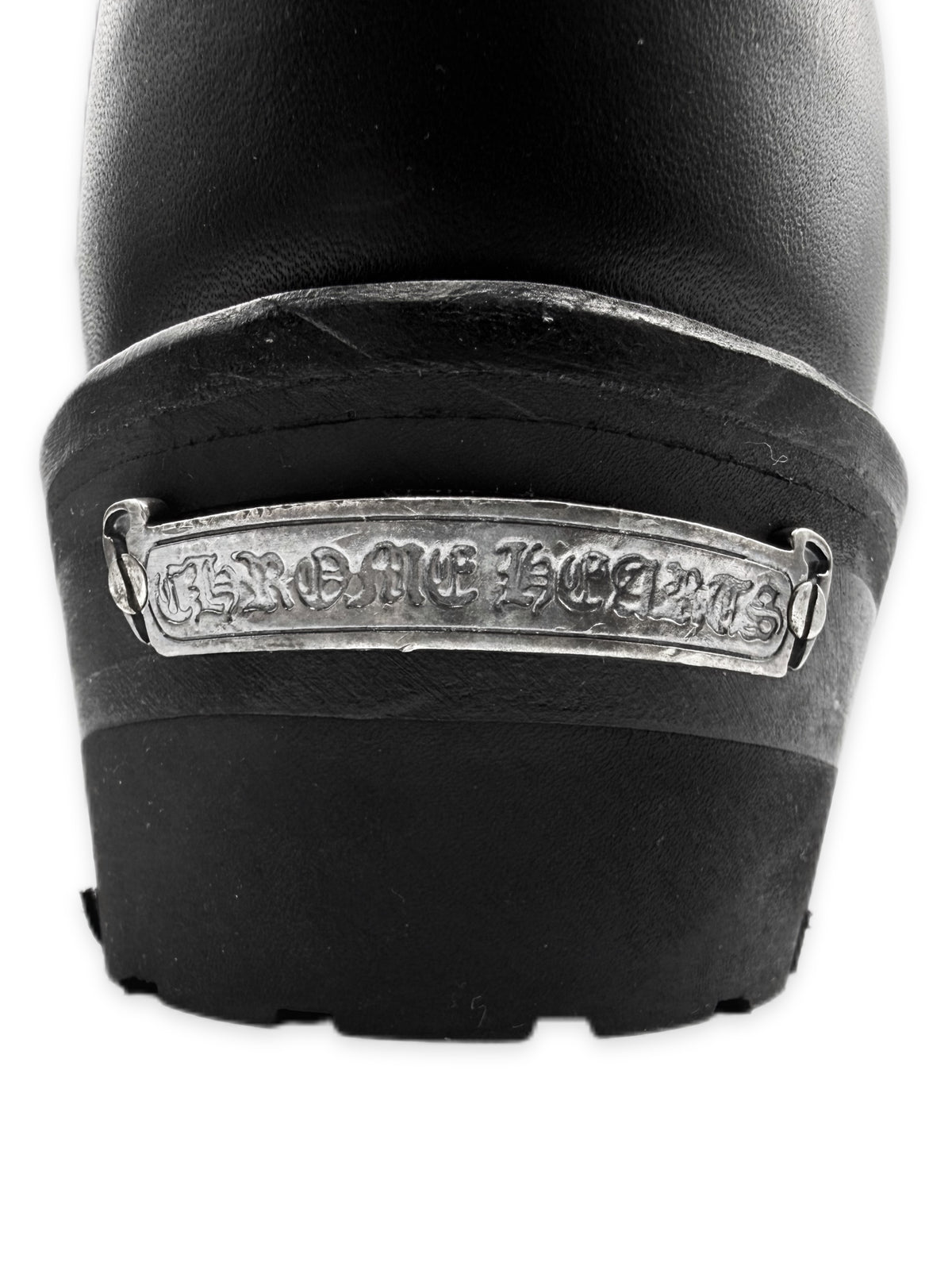 Chrome Hearts x Wesco Engineer Dagger Gunslinger Leather Boots