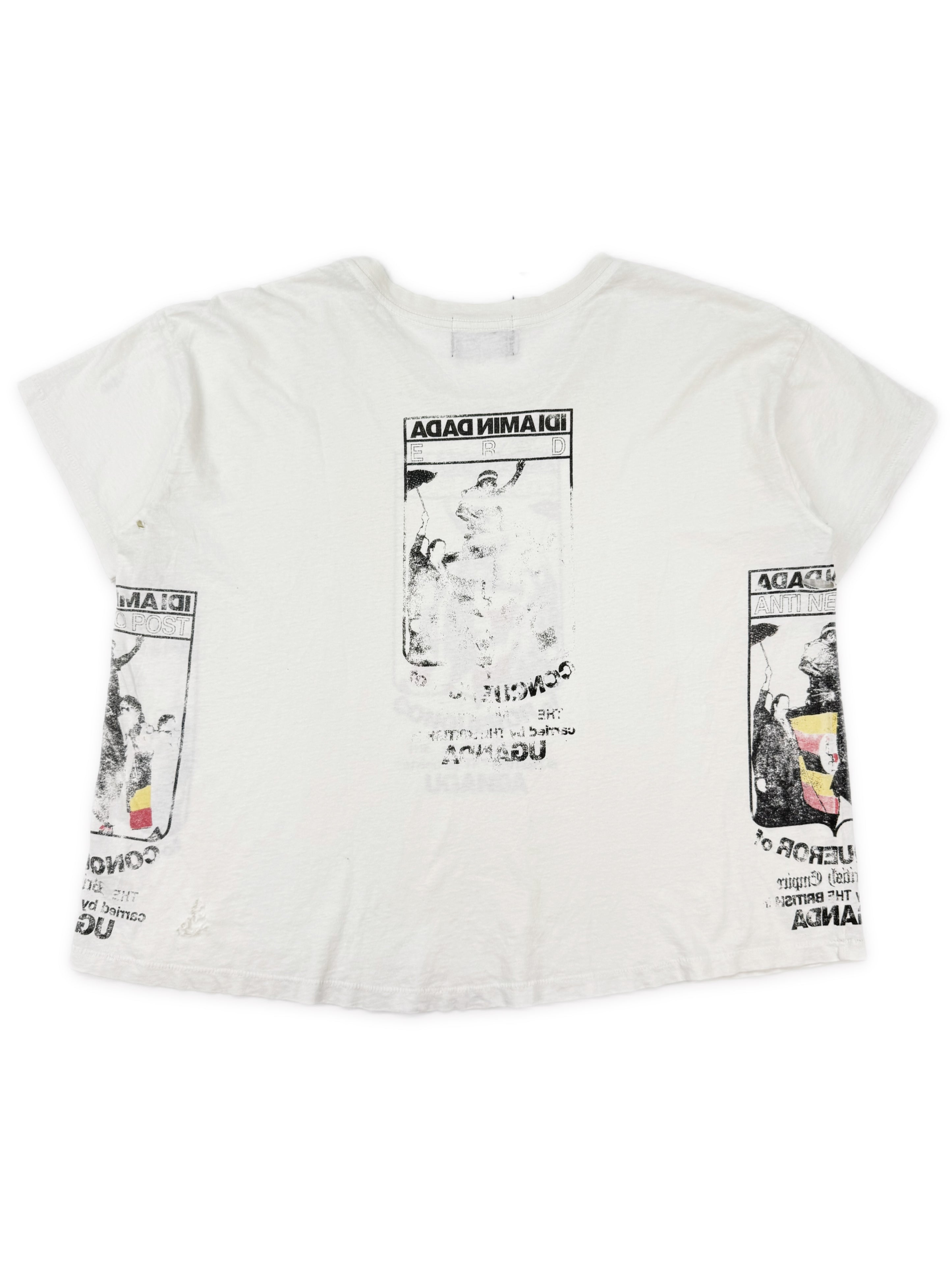 Enfants Riches Deprimes ‘Idi Amin Dada’ White Graphic T-Shirt