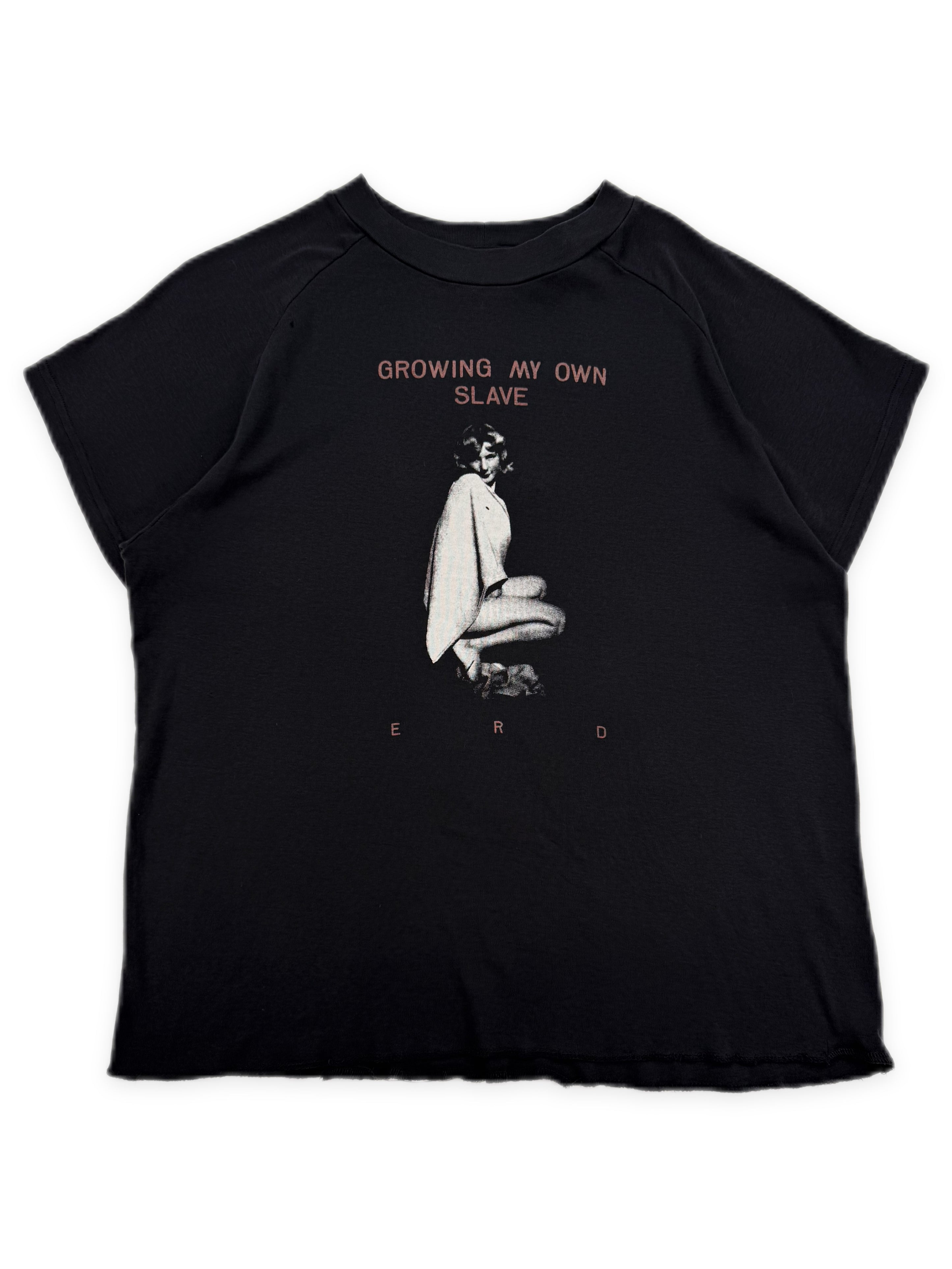 Enfants Riches Deprimes ‘Own Slave’ Ribbed Black T-Shirt