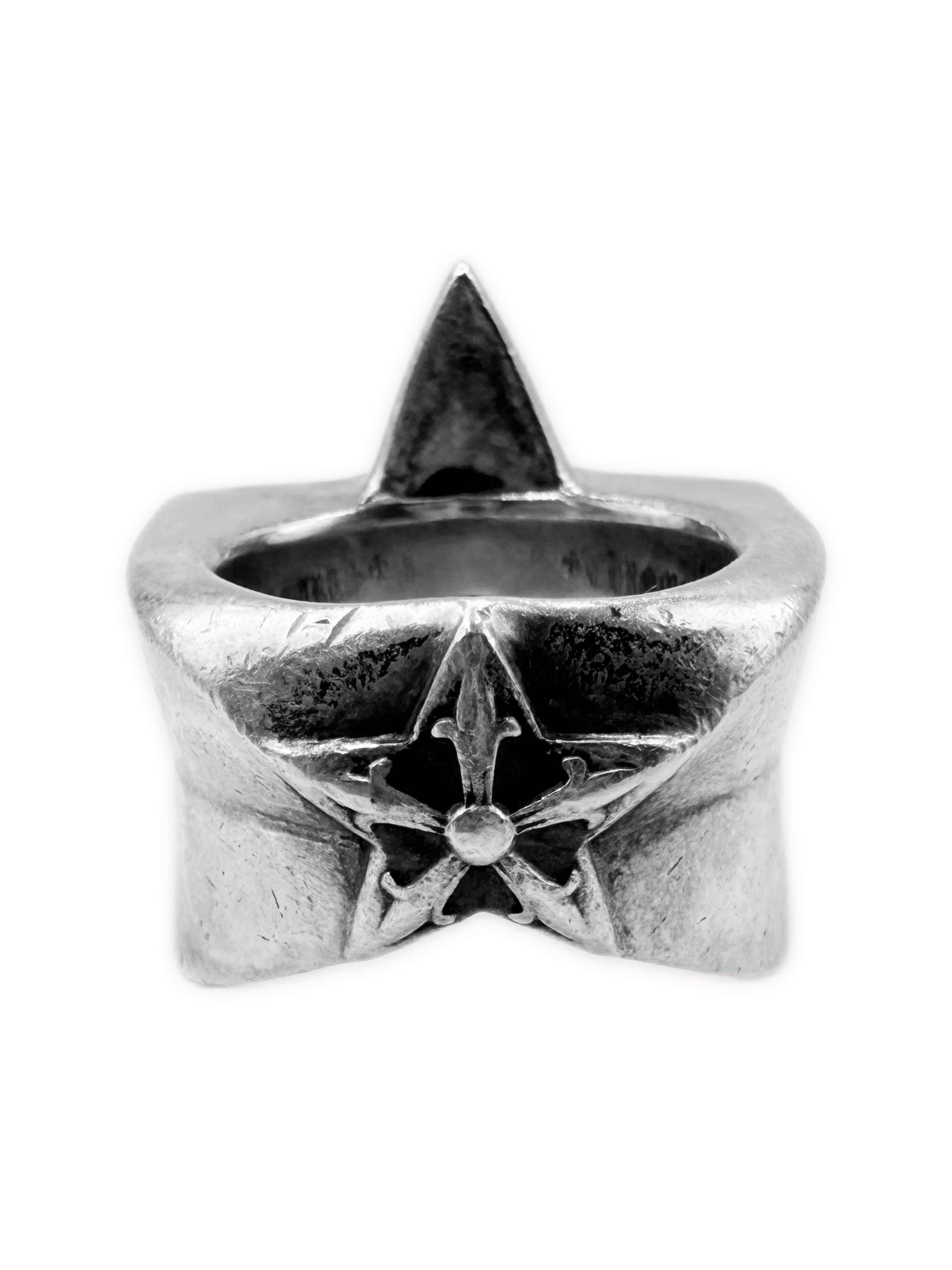Chrome Hearts 5 Point Star .925 Silver Ring