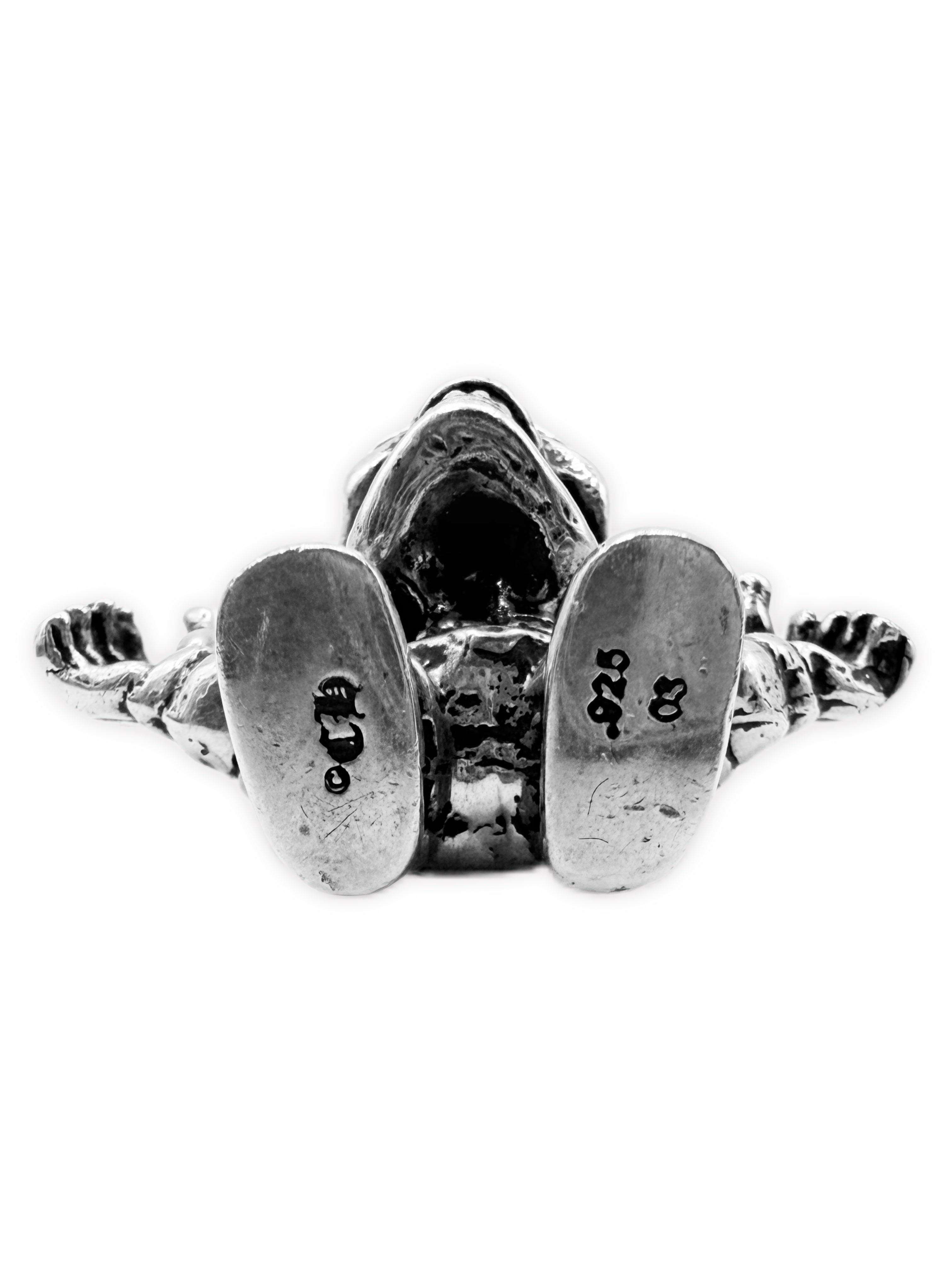 CHROME HEARTS FOTI HARRIS TEETER LARGE .925 SILVER PENDANT