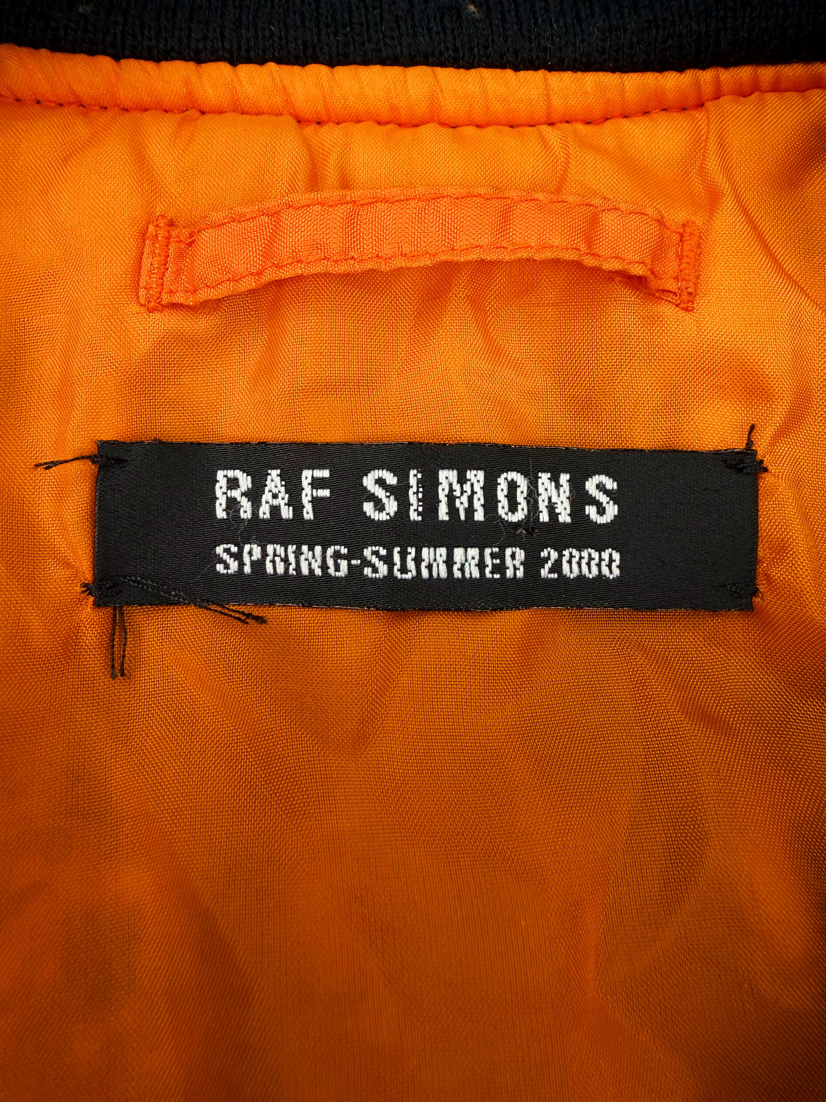 SS00 Raf Simons ‘The Pyramid’ Summa Cum Laude MA-1 Bomber Jacket