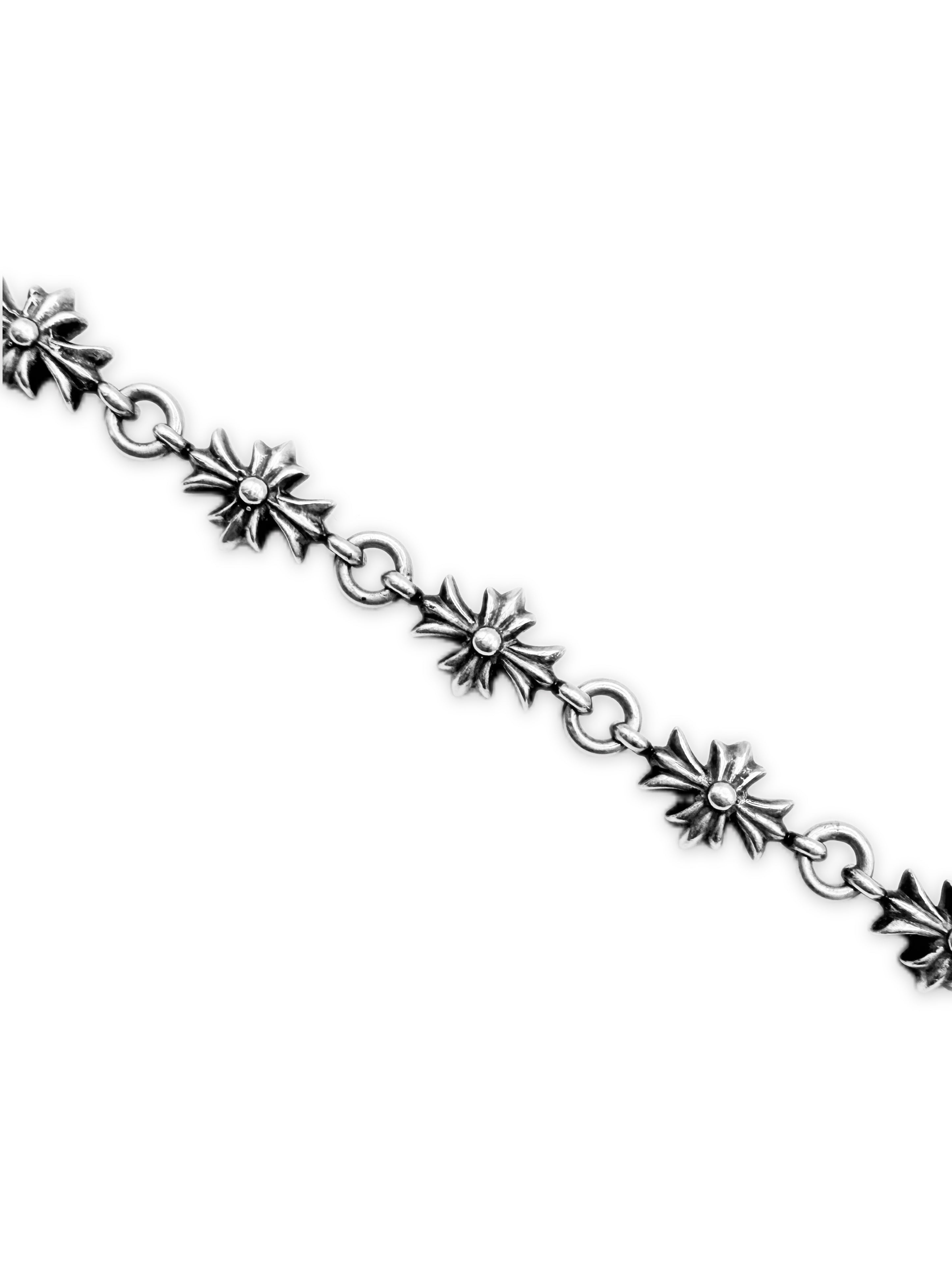 Chrome Hearts Diamond Factory Set Tiny E 21 in Necklace