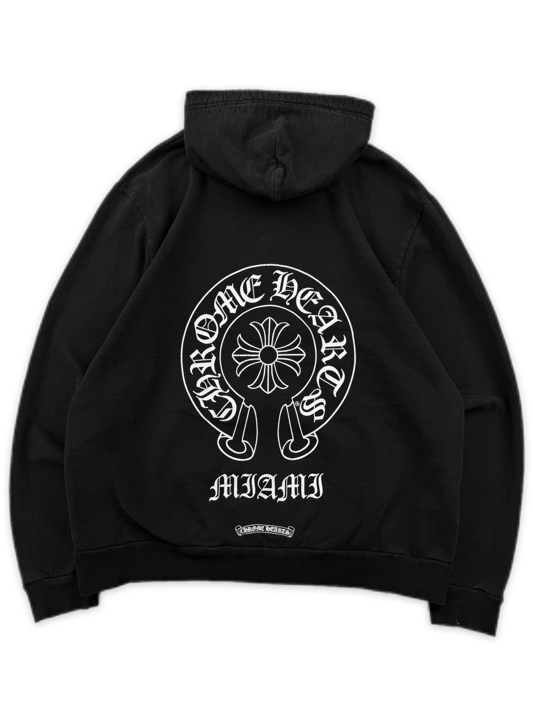 Chrome Hearts Miami Exclusive Horseshoe Black Hoodie