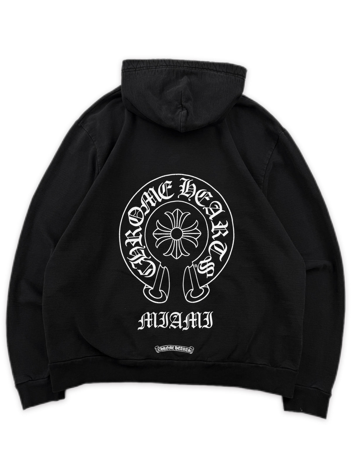 Chrome Hearts Miami Exclusive Horseshoe Black Hoodie
