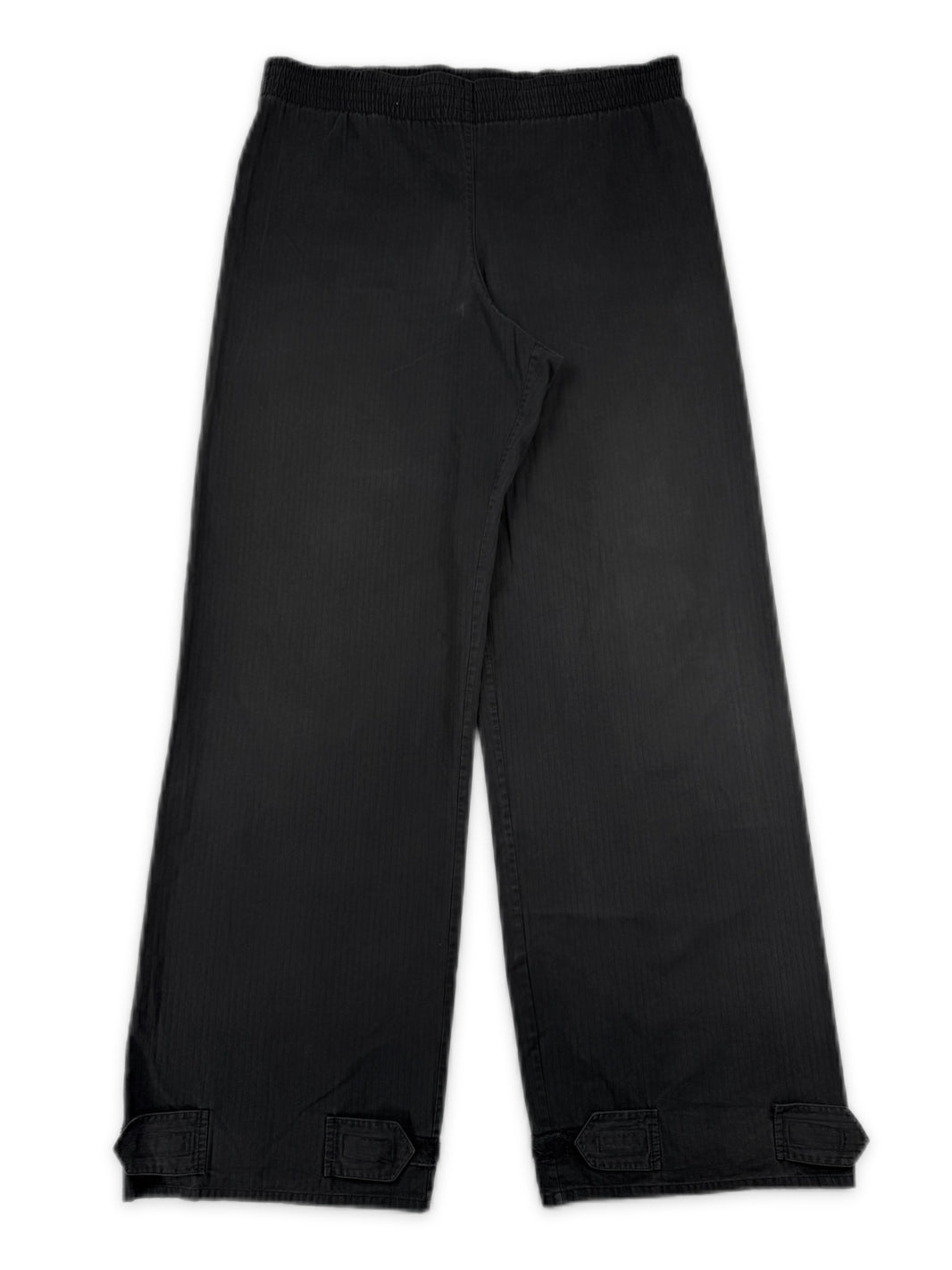 SS98 Raf Simons Wide Leg Elasticated Grey Velcro Pants