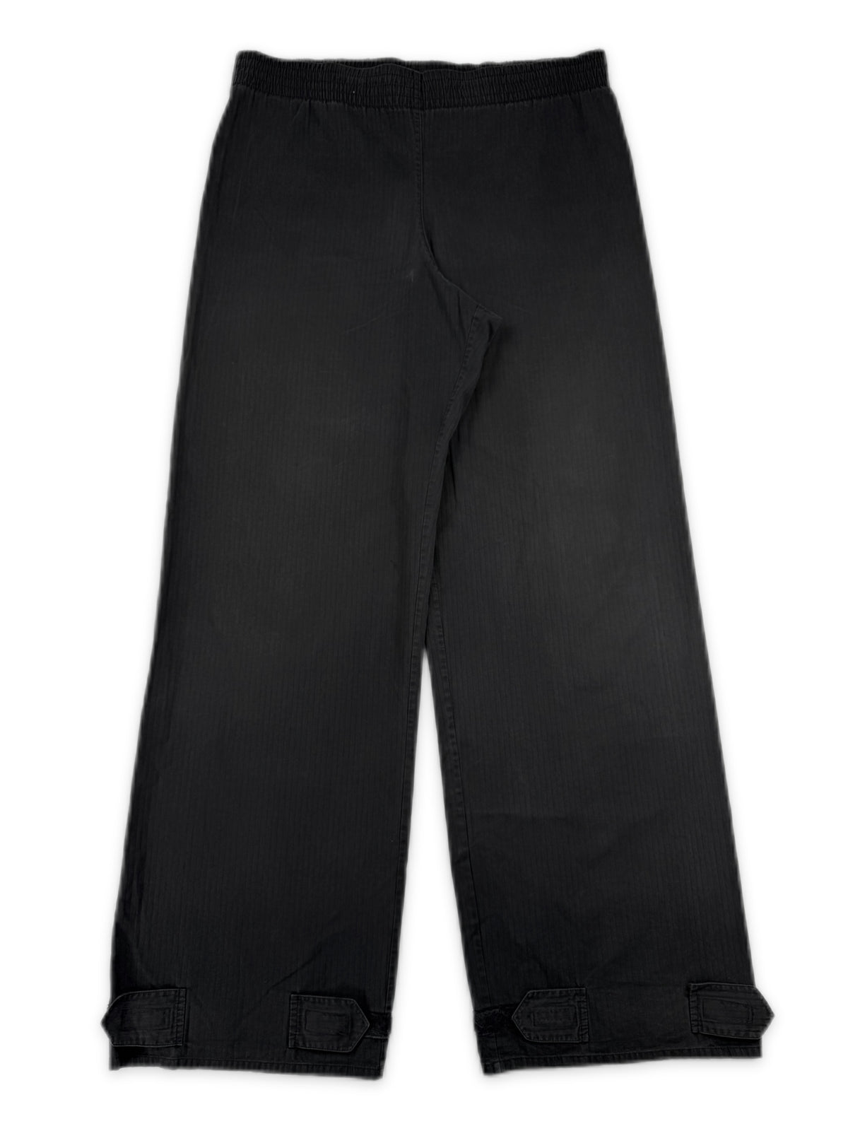 SS98 Raf Simons Wide Leg Elasticated Grey Velcro Pants