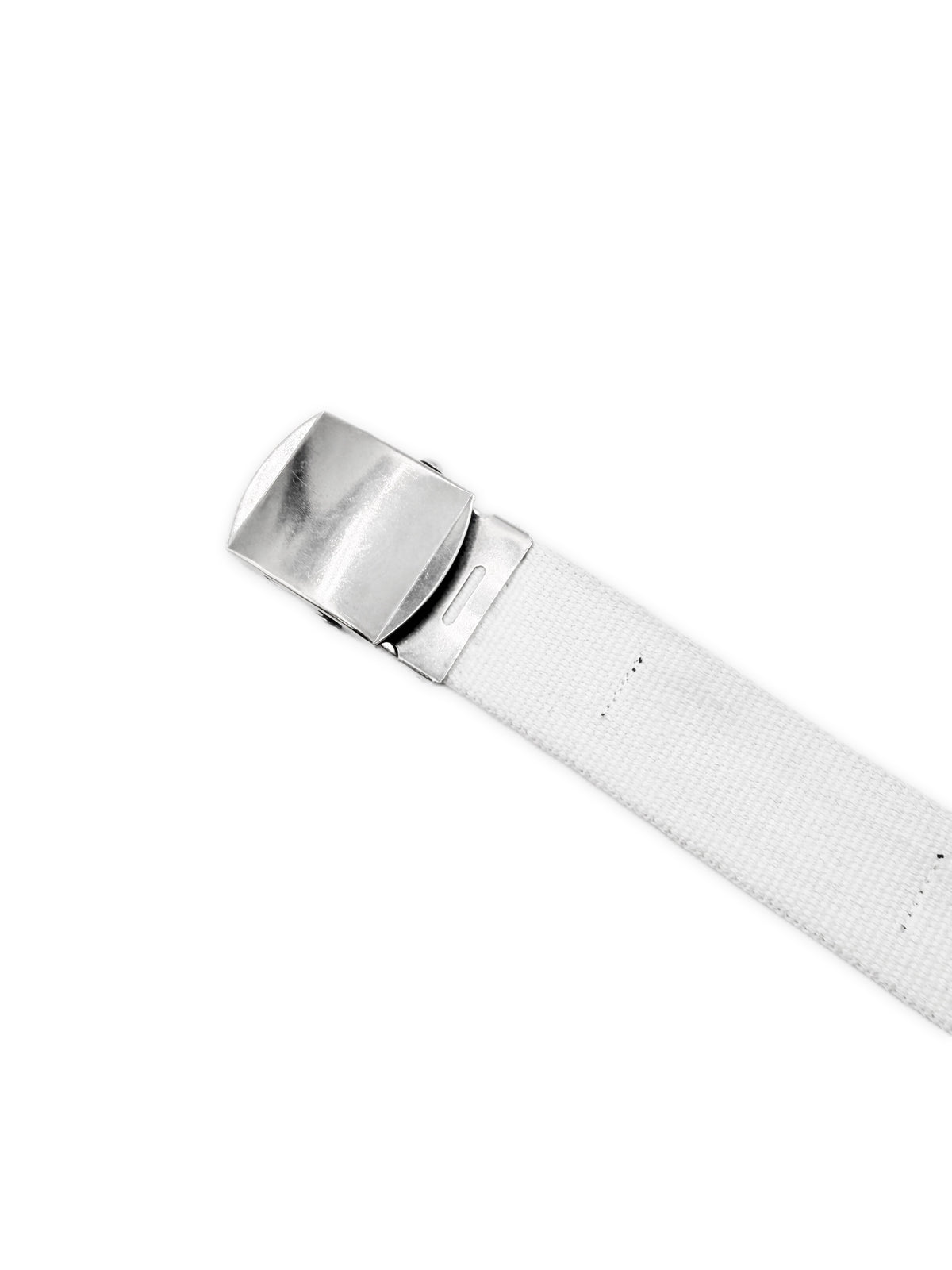 AW04 Raf Simons Waves Pierced White Belt