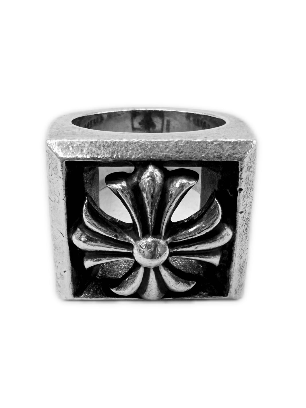 Chrome Hearts Plus Block .925 Silver Ring